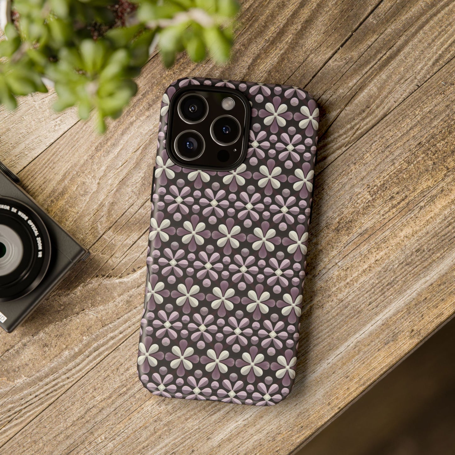 iphone case Lavender Daisy Emboss
