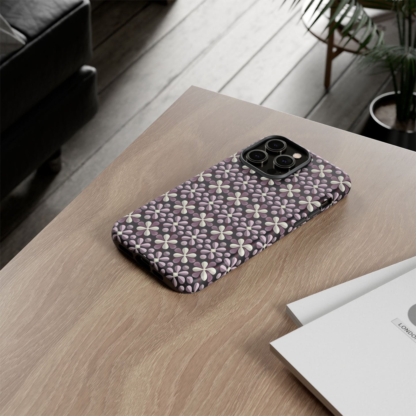 iphone case Lavender Daisy Emboss