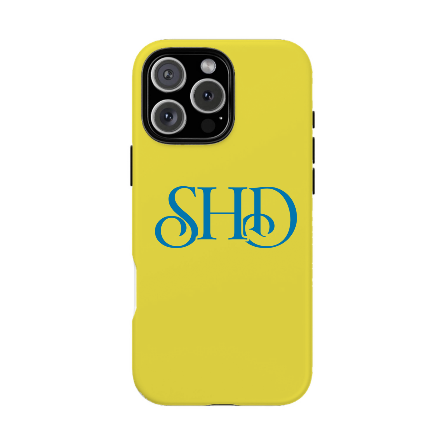 iphone case Lemon Zest Elegant 3 Initials