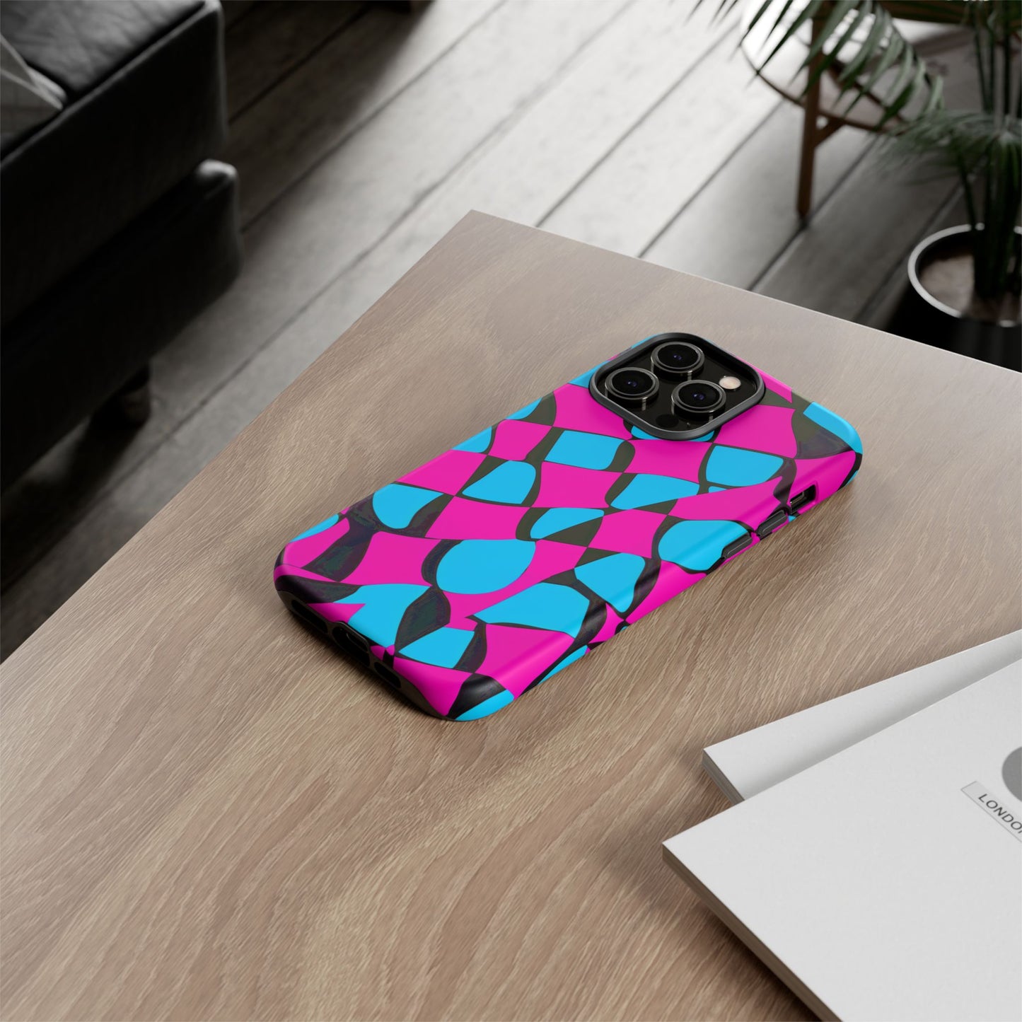 iphone case Liquid Neon Symphony