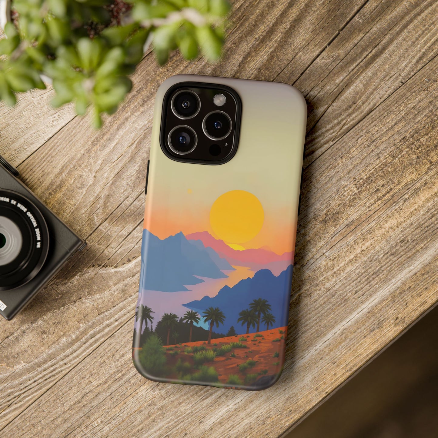 iphone case Mediterranean Sunset Paradise