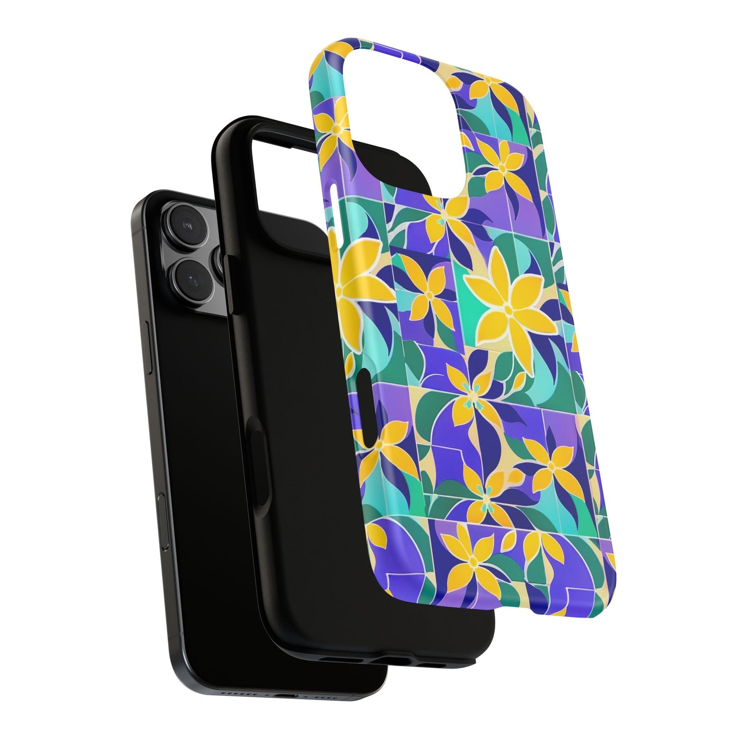 iphone case Mediterranean Tile Garden