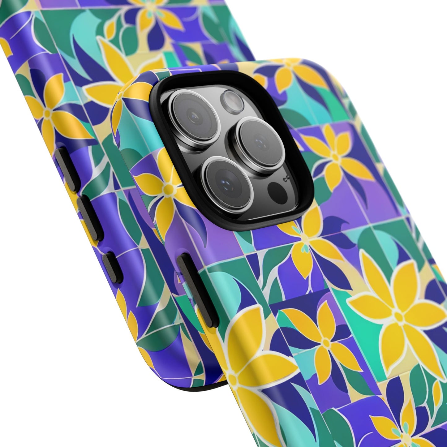 iphone case Mediterranean Tile Garden