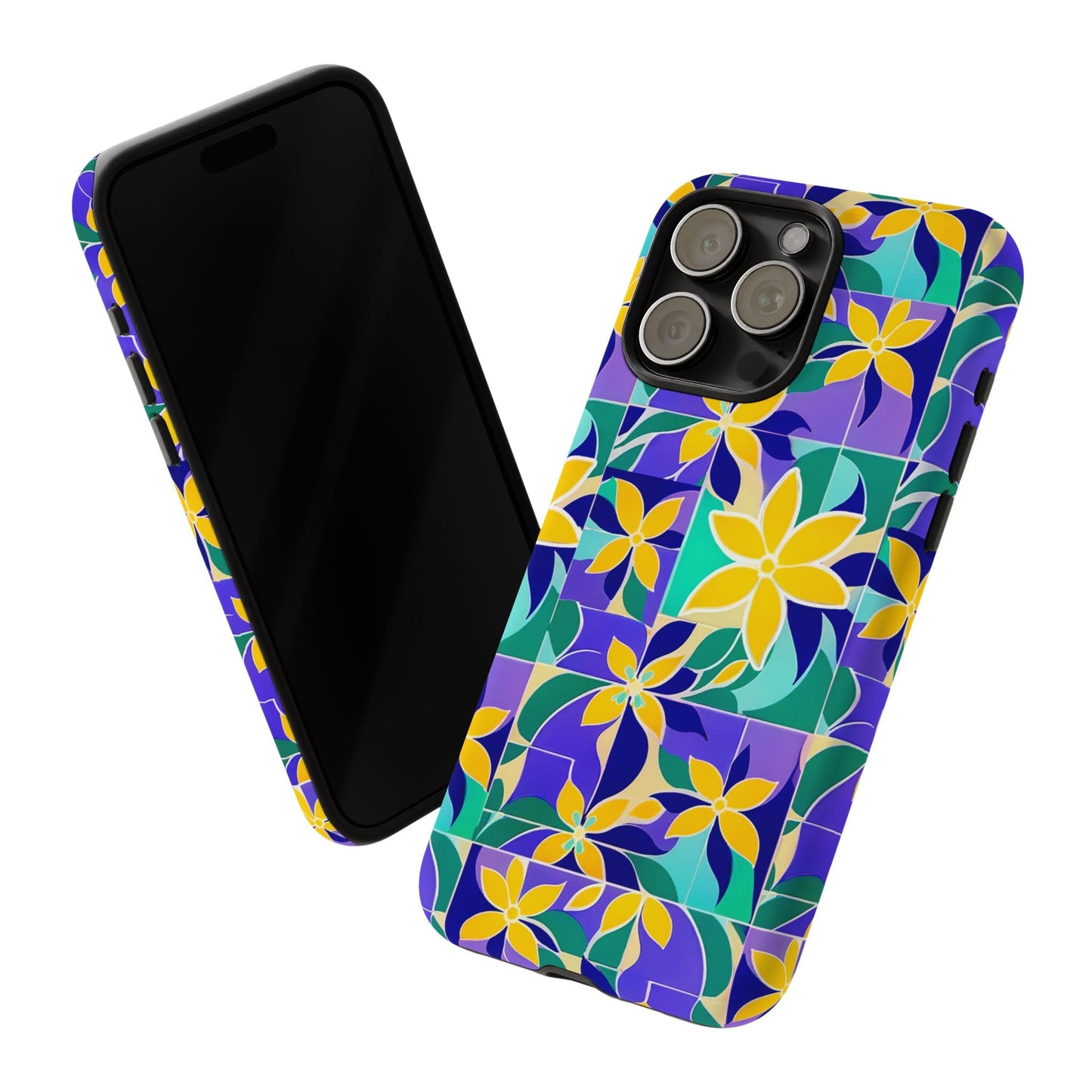 iphone case Mediterranean Tile Garden