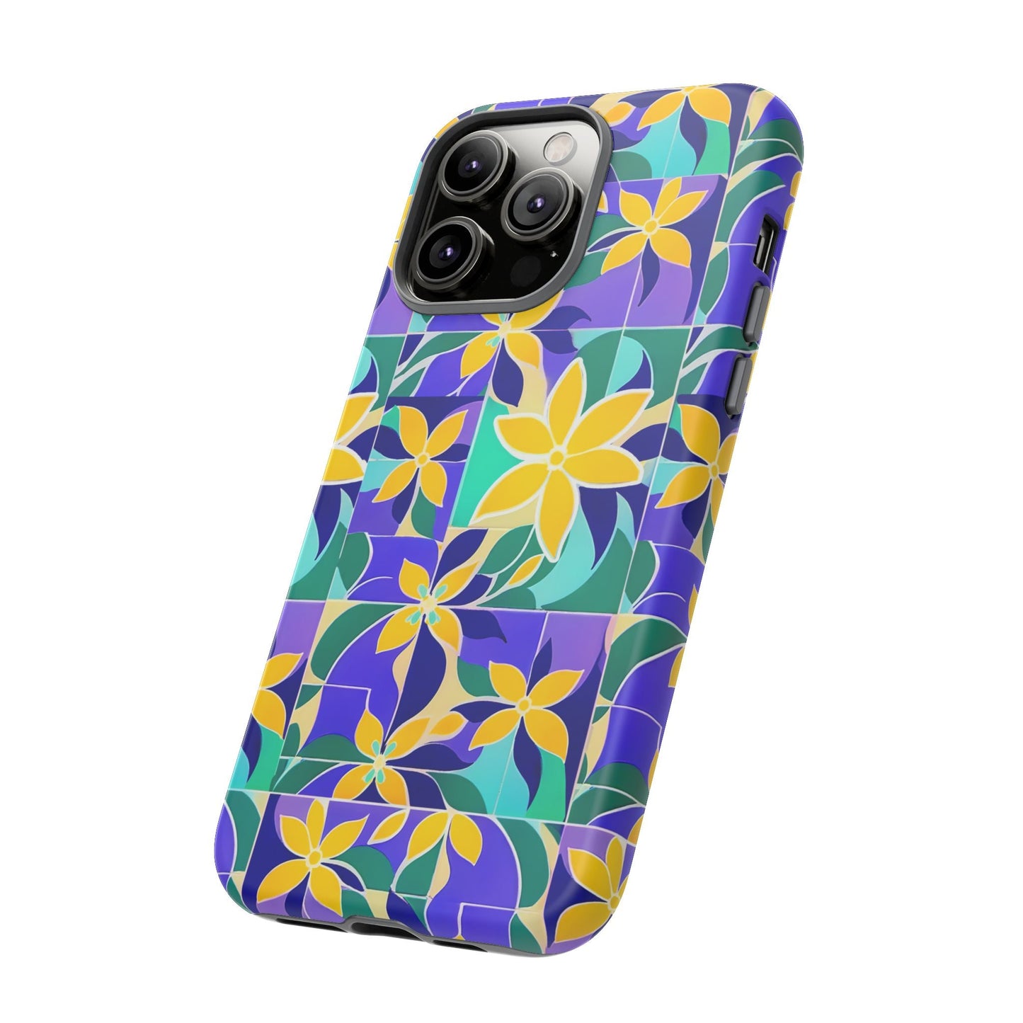 iphone case Mediterranean Tile Garden