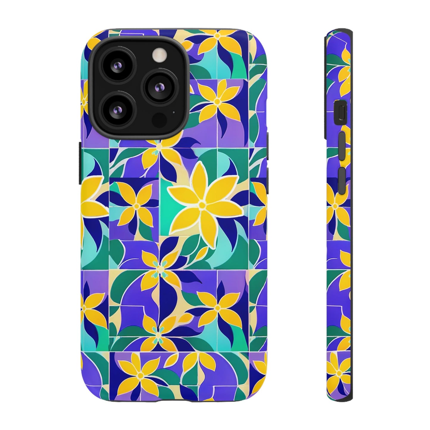 iphone case Mediterranean Tile Garden iPhone 13 Pro