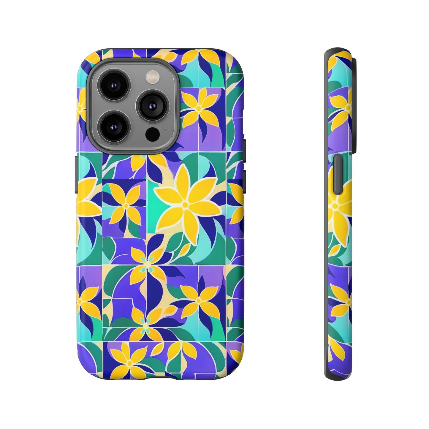 iphone case Mediterranean Tile Garden iPhone 14 Pro
