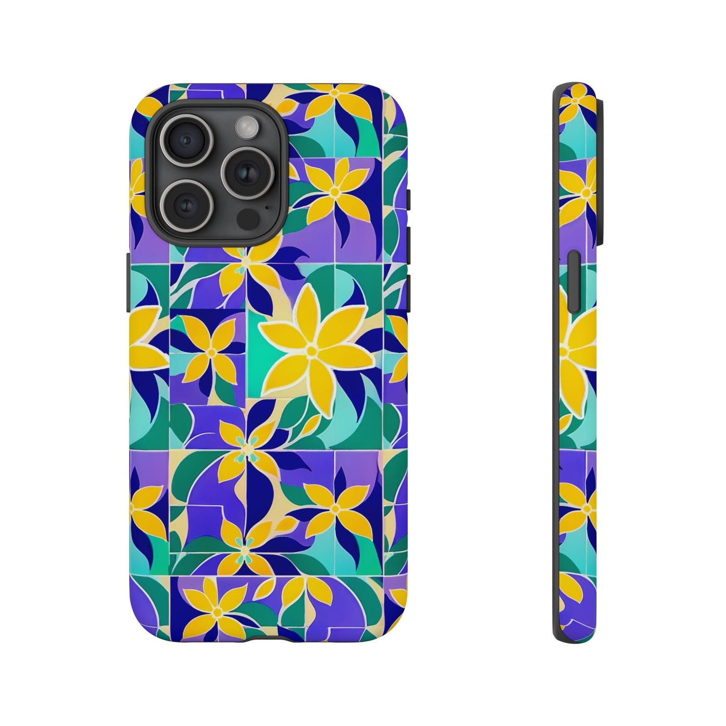 iphone case Mediterranean Tile Garden iPhone 15 Pro Max