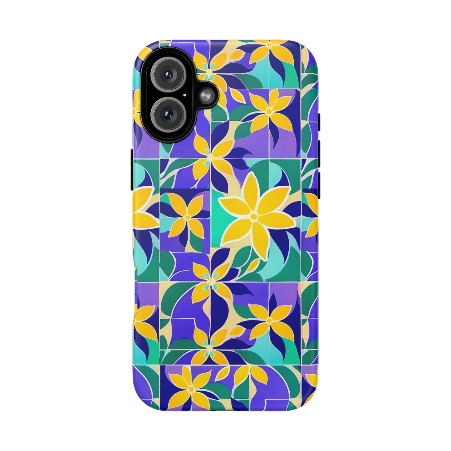 iphone case Mediterranean Tile Garden iPhone 16 Plus