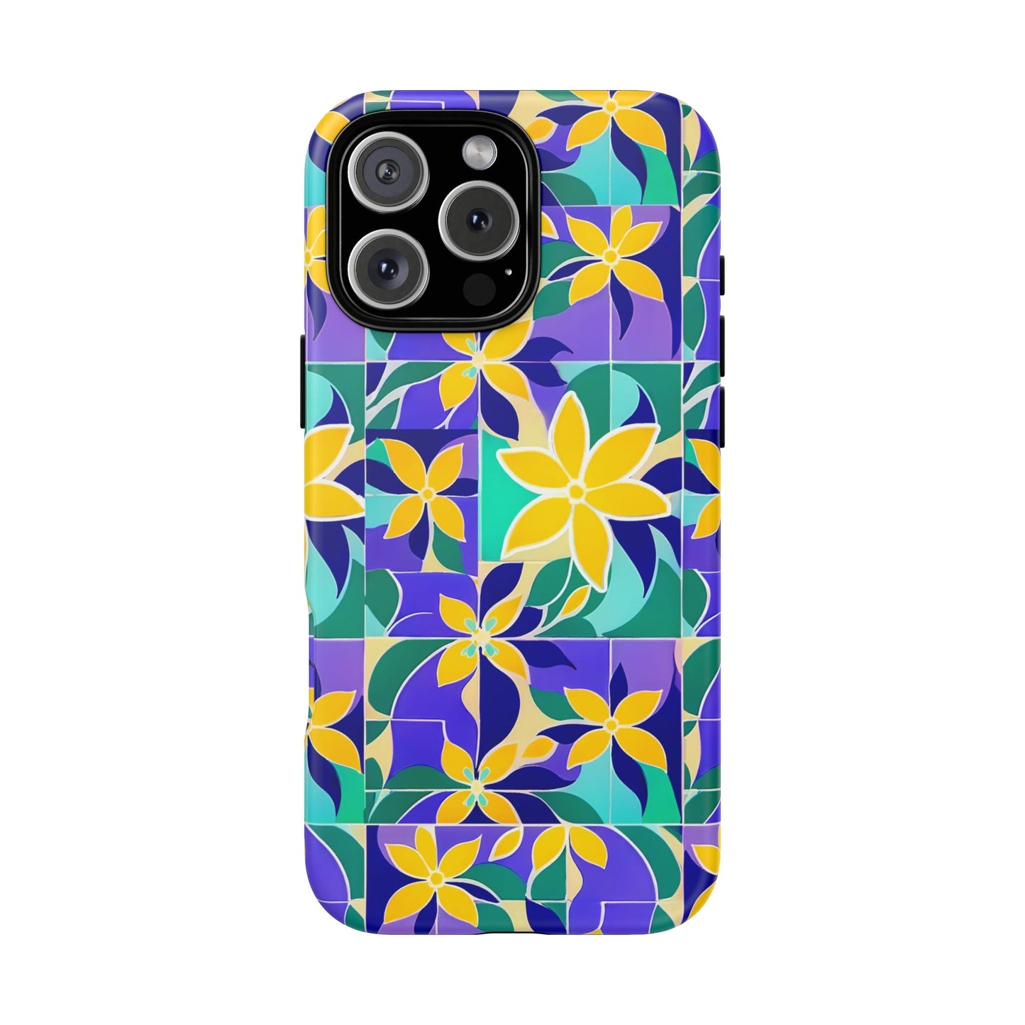 iphone case Mediterranean Tile Garden iPhone 16 Pro Max