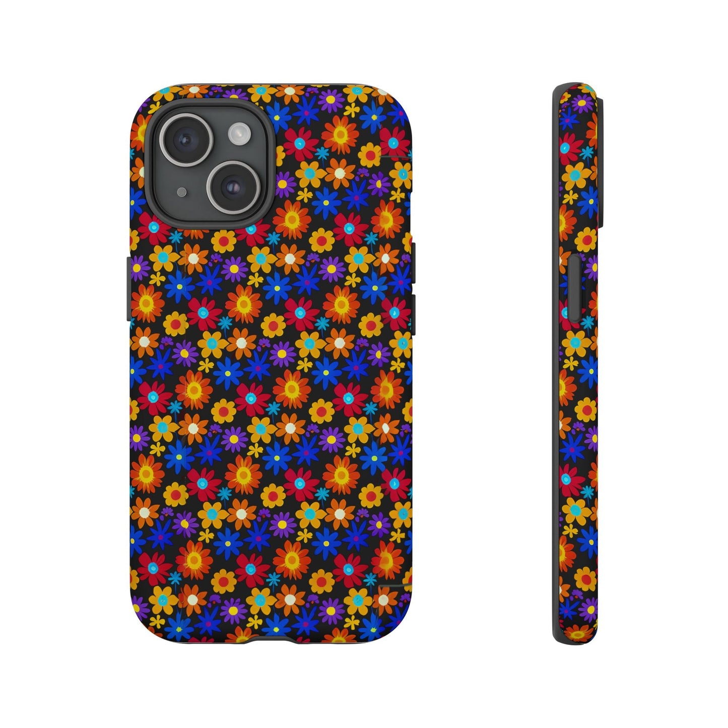 iphone case Midnight Daisy Fiesta iPhone 15