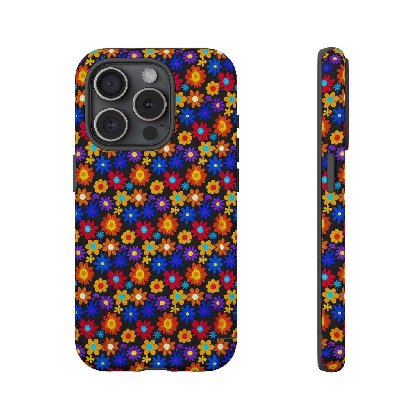 iphone case Midnight Daisy Fiesta iPhone 15 Pro