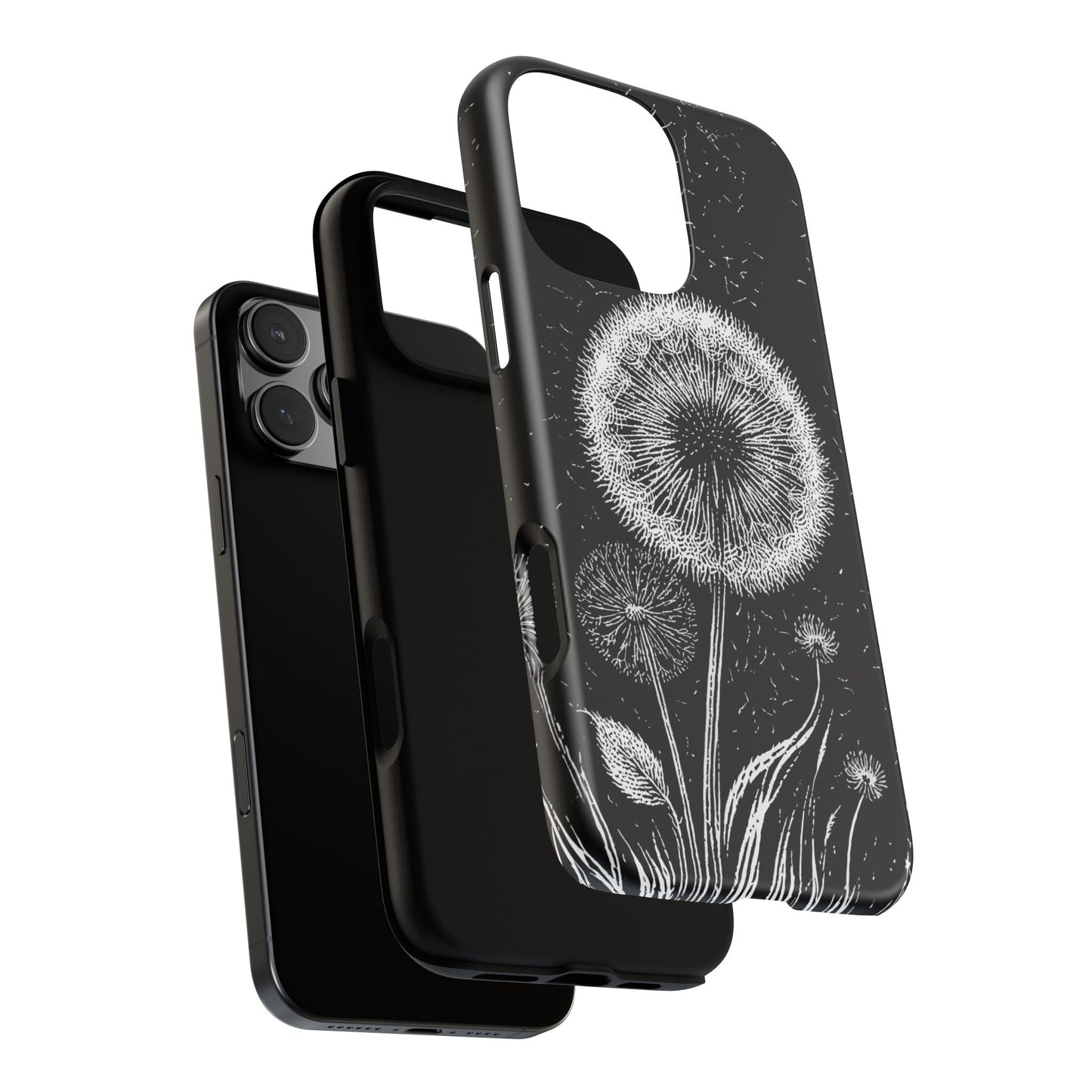 iphone case Midnight Dandelions