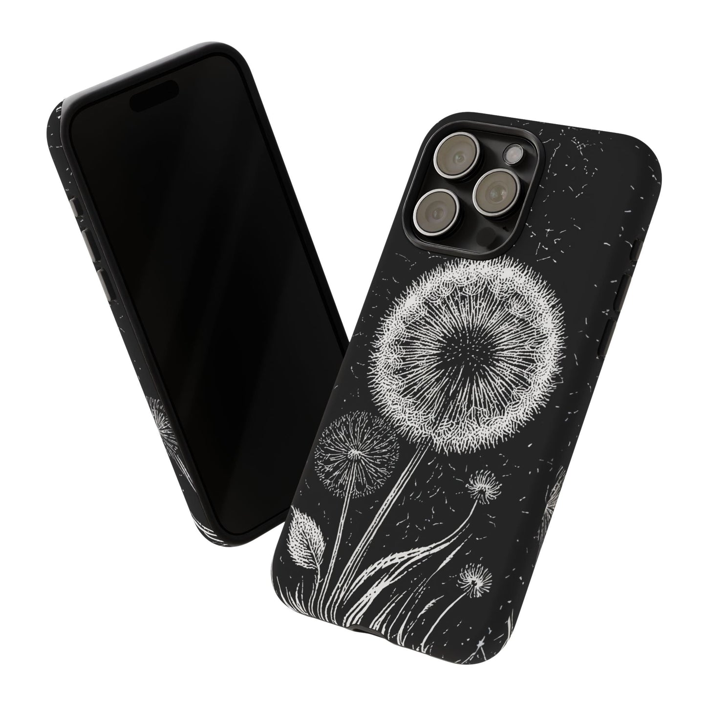 iphone case Midnight Dandelions