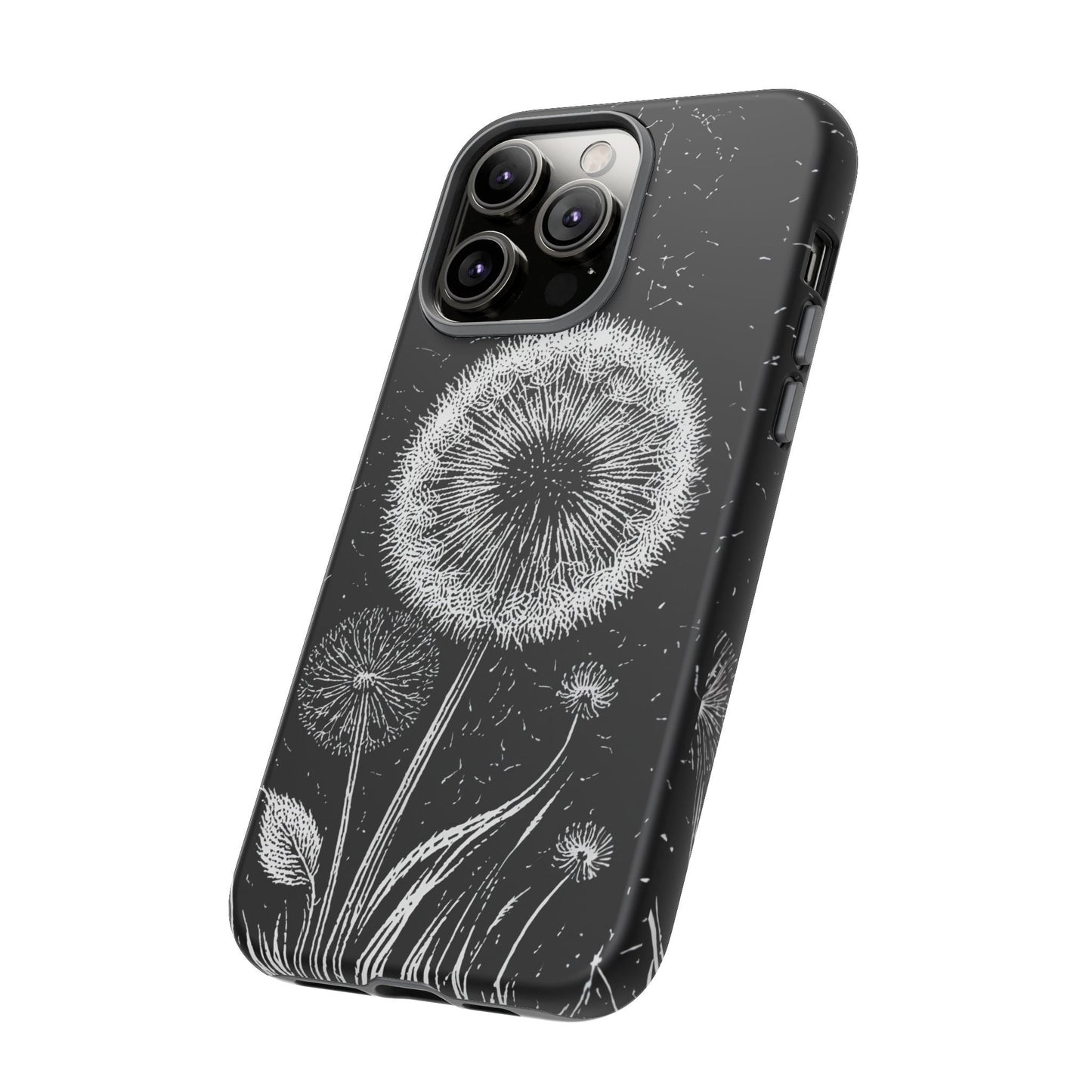 iphone case Midnight Dandelions