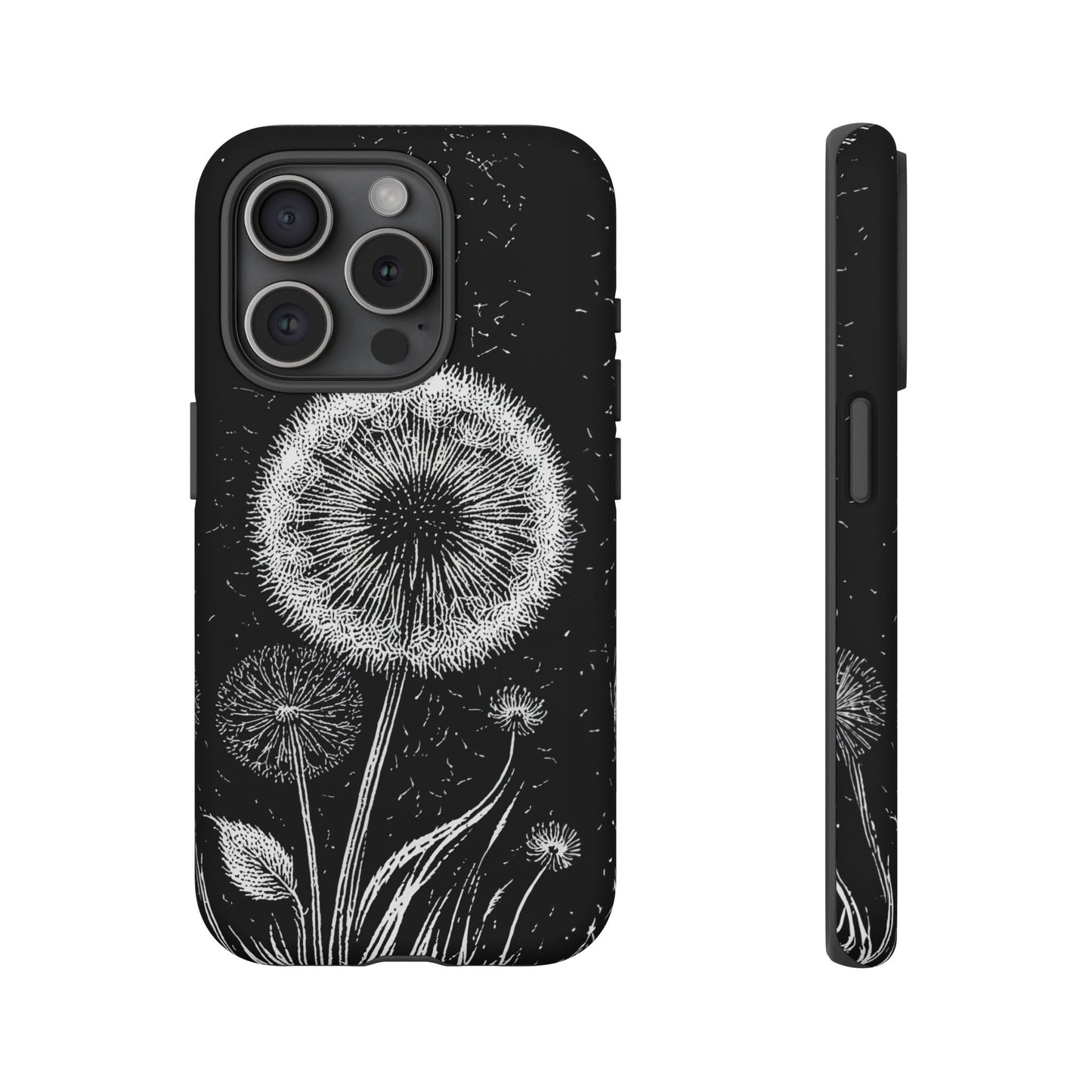 iphone case Midnight Dandelions iPhone 15 Pro