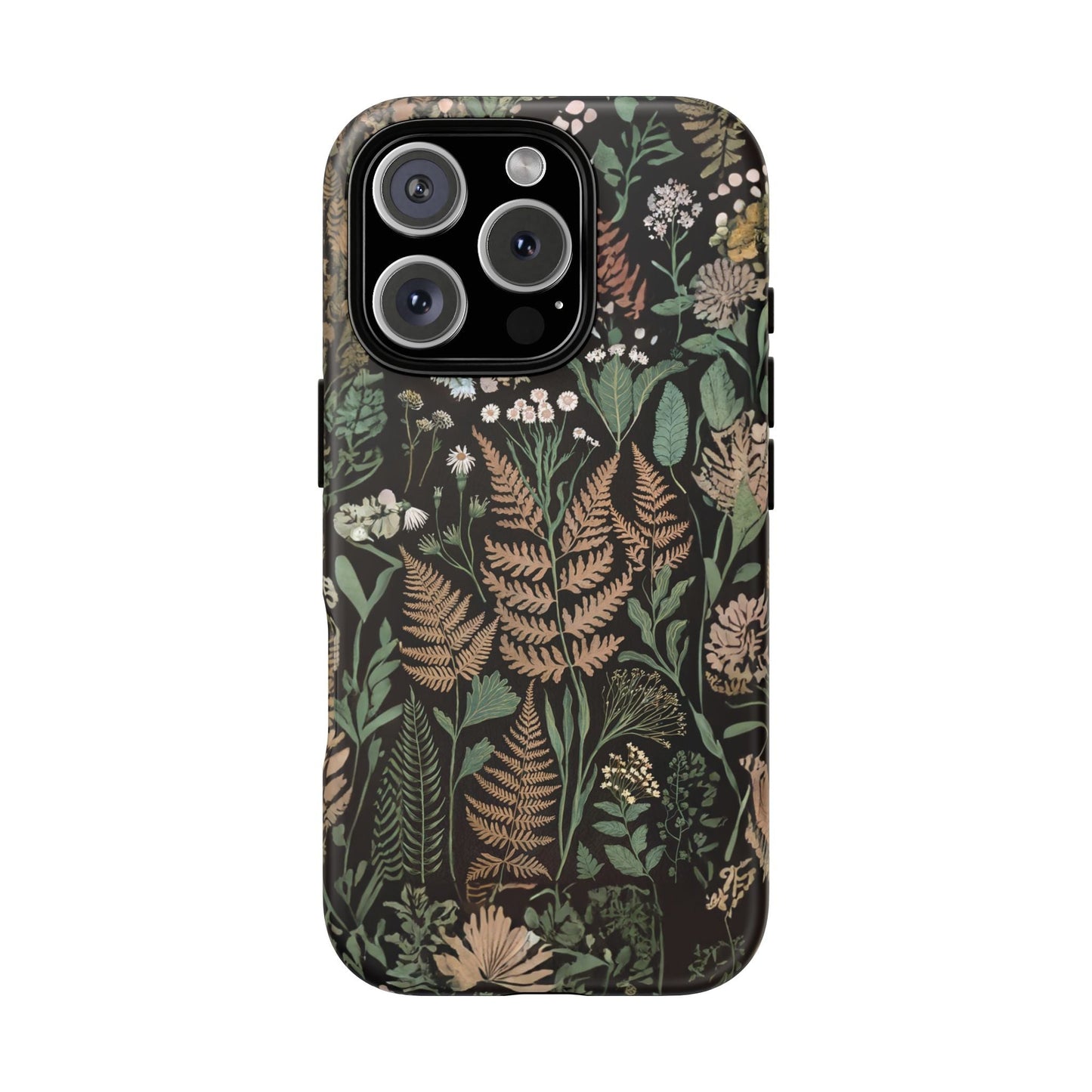 iphone case Midnight Fern Garden iPhone 16 Pro