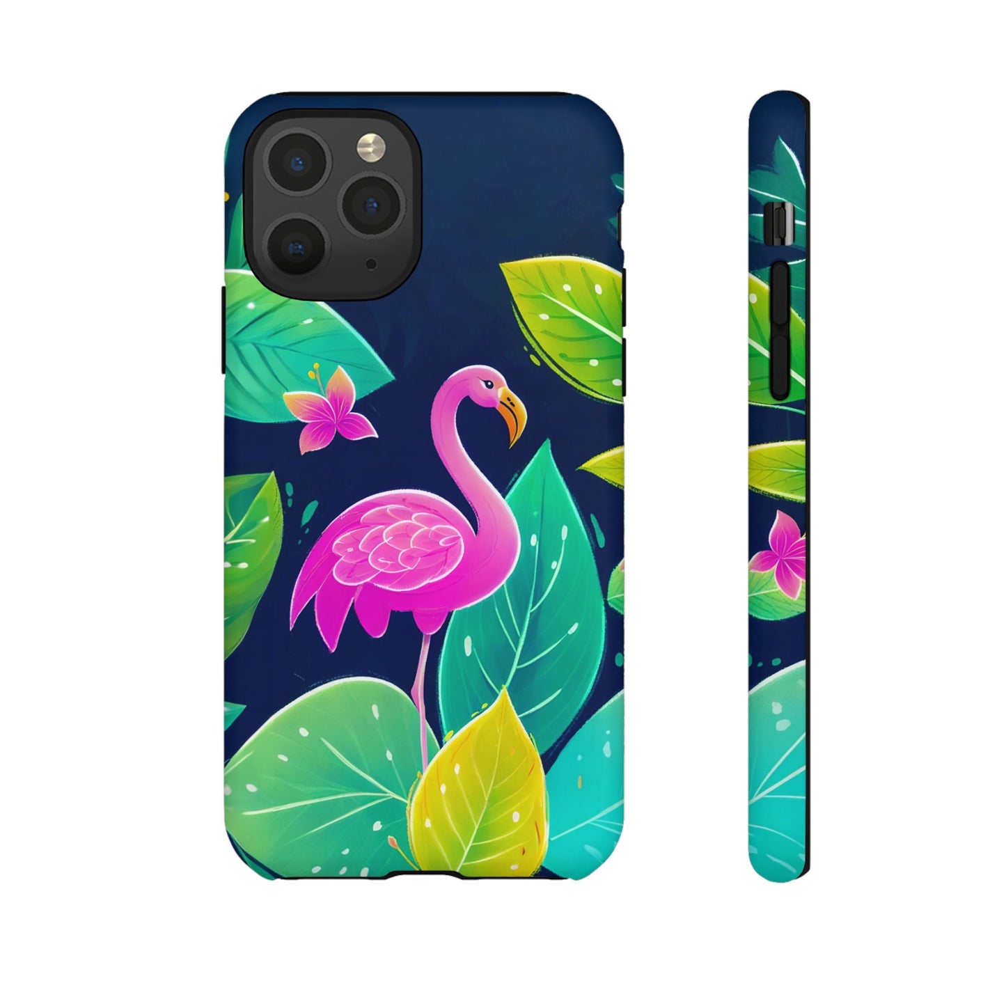 iphone case Midnight Flamingo Paradise iPhone 11 Pro