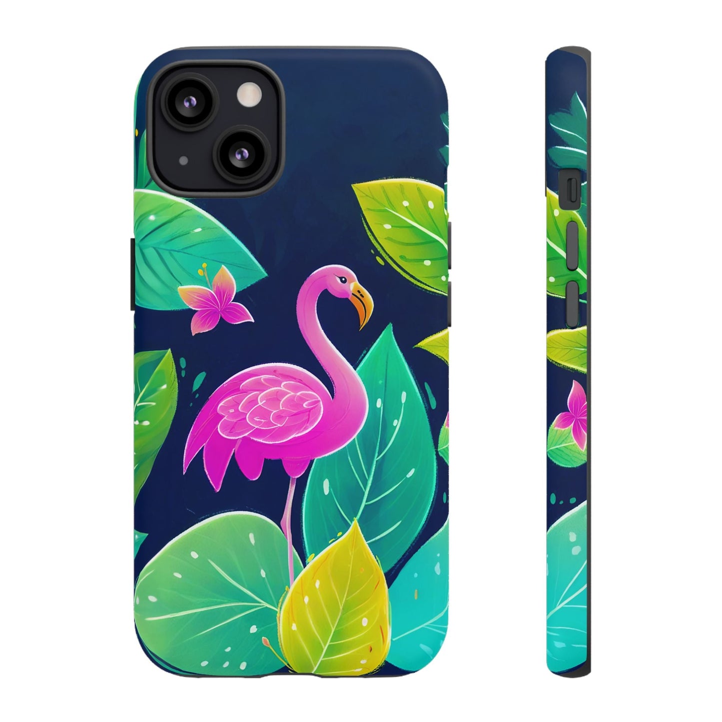 iphone case Midnight Flamingo Paradise iPhone 13