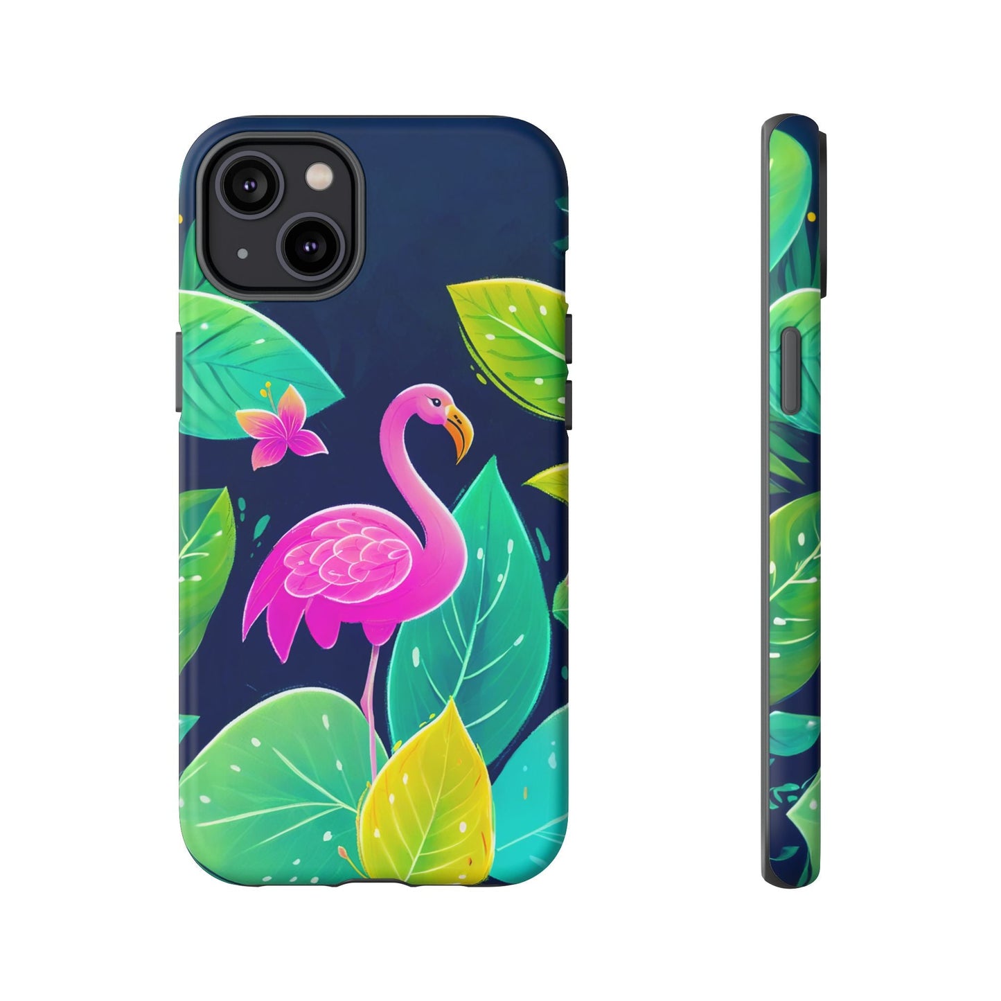 iphone case Midnight Flamingo Paradise iPhone 14 Plus
