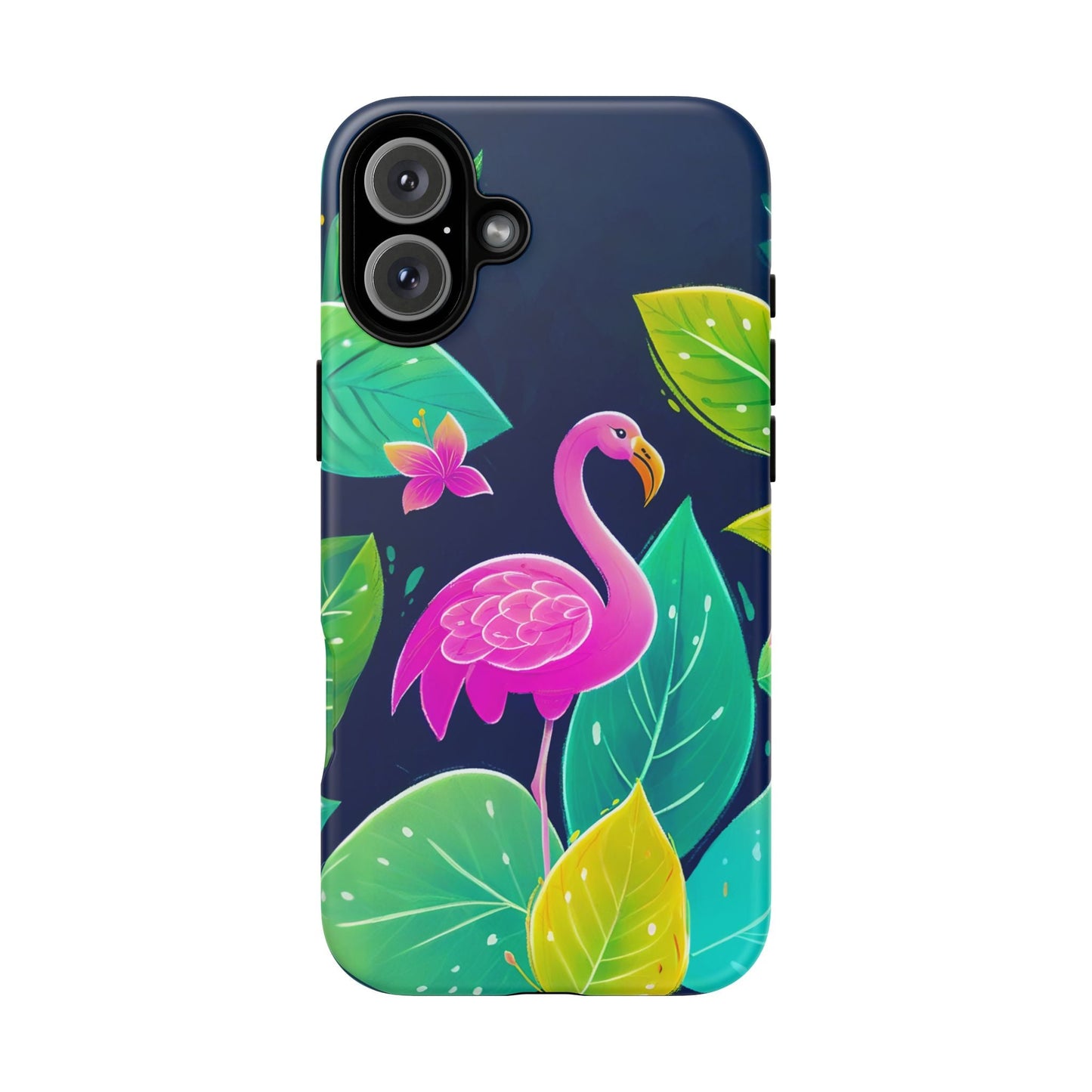 iphone case Midnight Flamingo Paradise iPhone 16 Plus