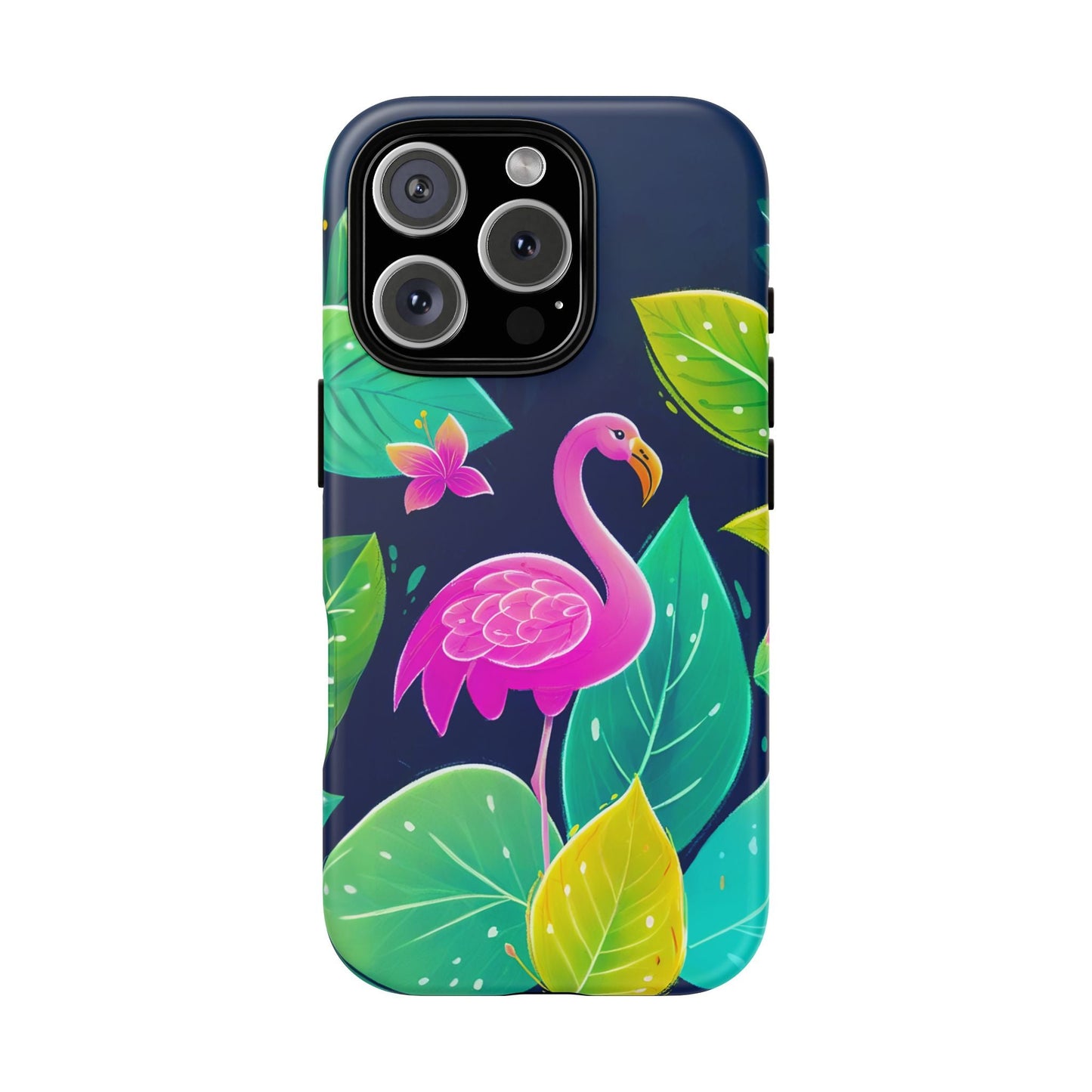 iphone case Midnight Flamingo Paradise iPhone 16 Pro