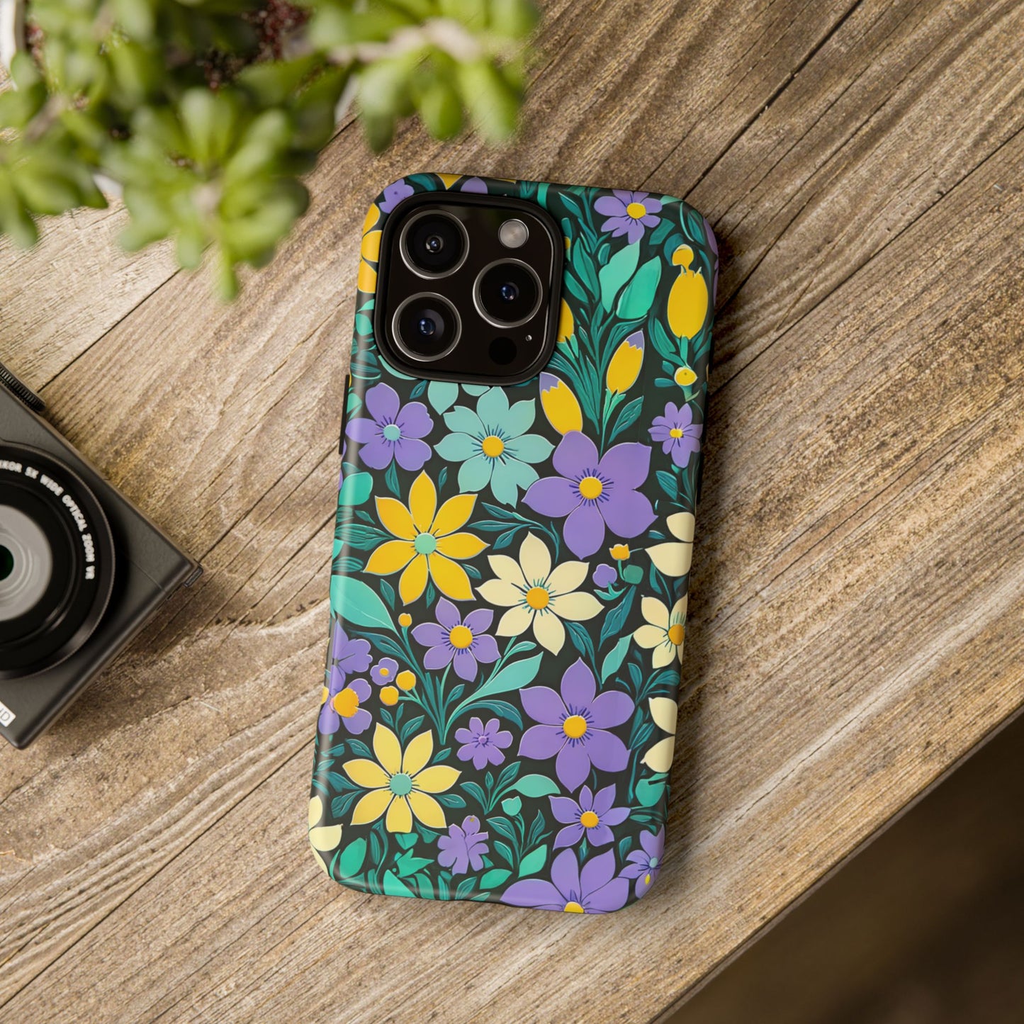 iphone case Midnight Garden Bloom