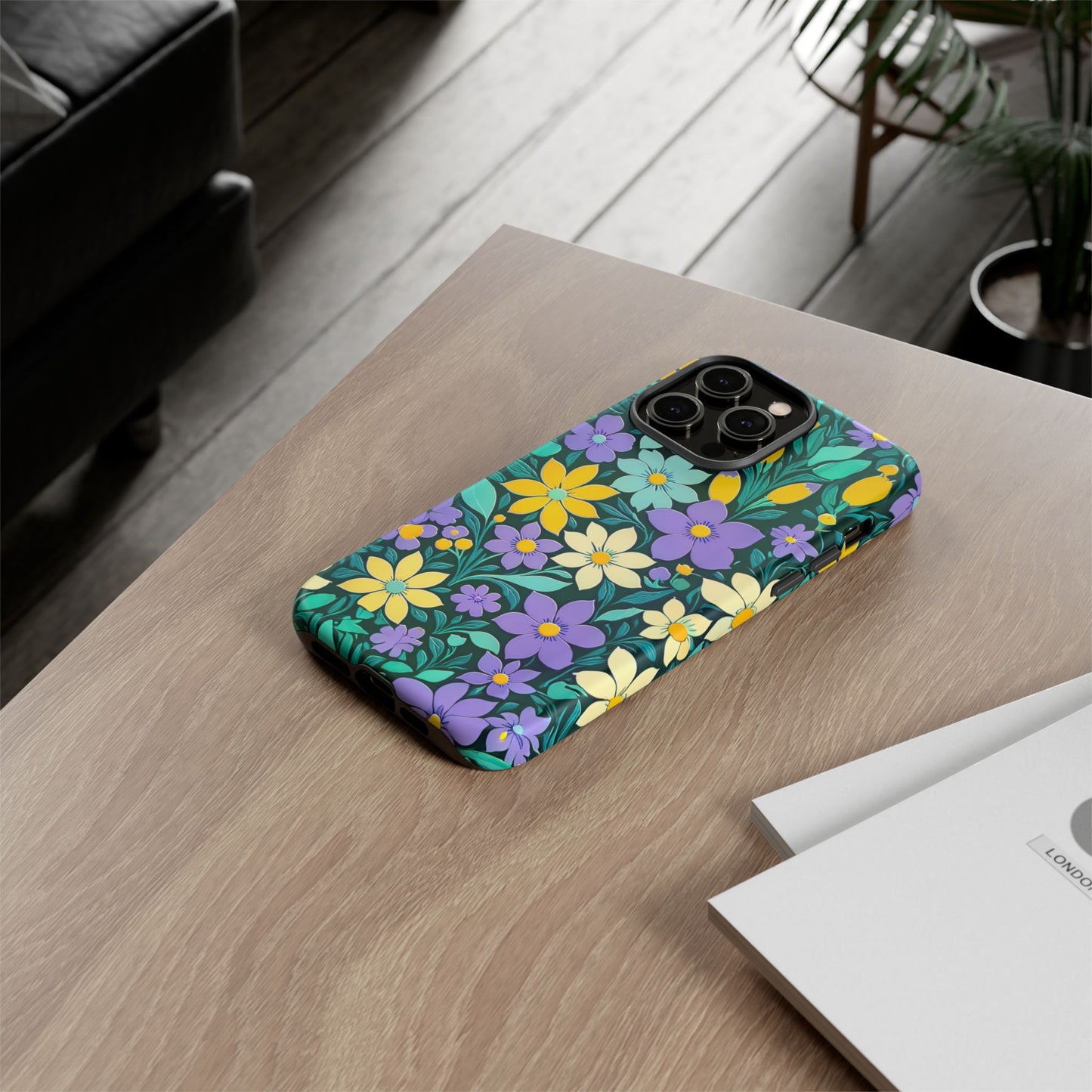 iphone case Midnight Garden Bloom