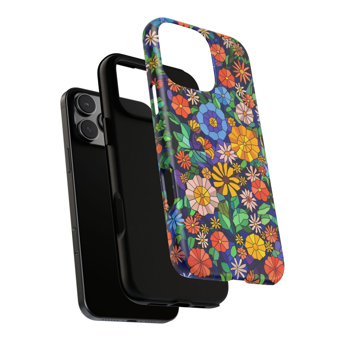 iphone case Midnight Garden Mosaic