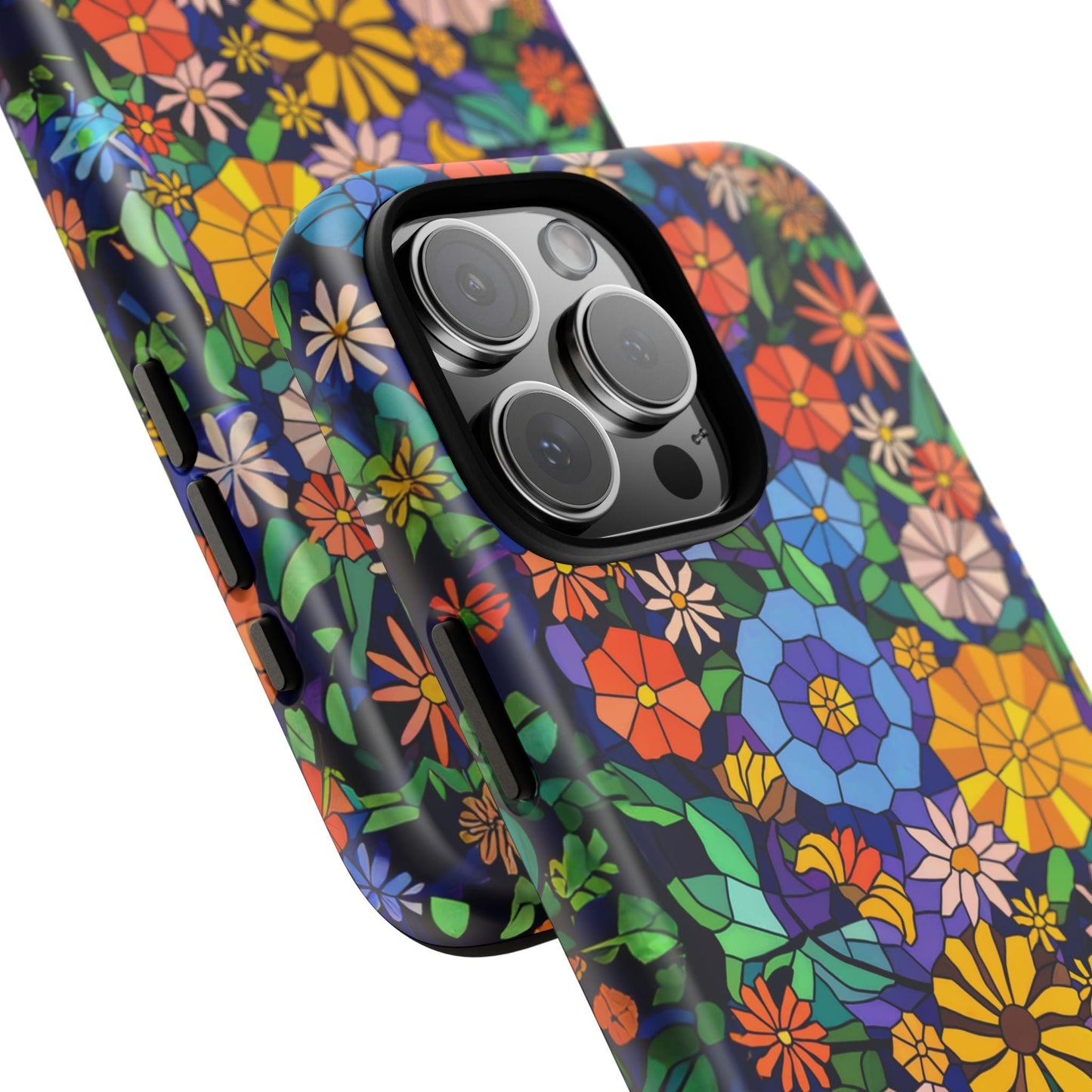 iphone case Midnight Garden Mosaic