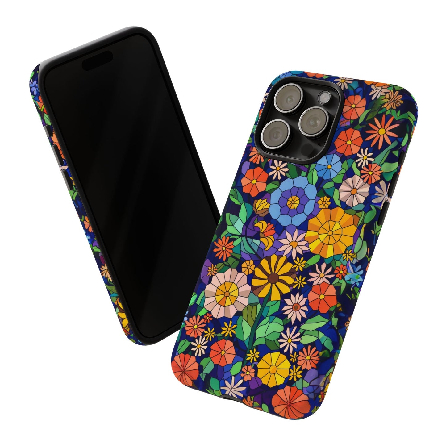 iphone case Midnight Garden Mosaic