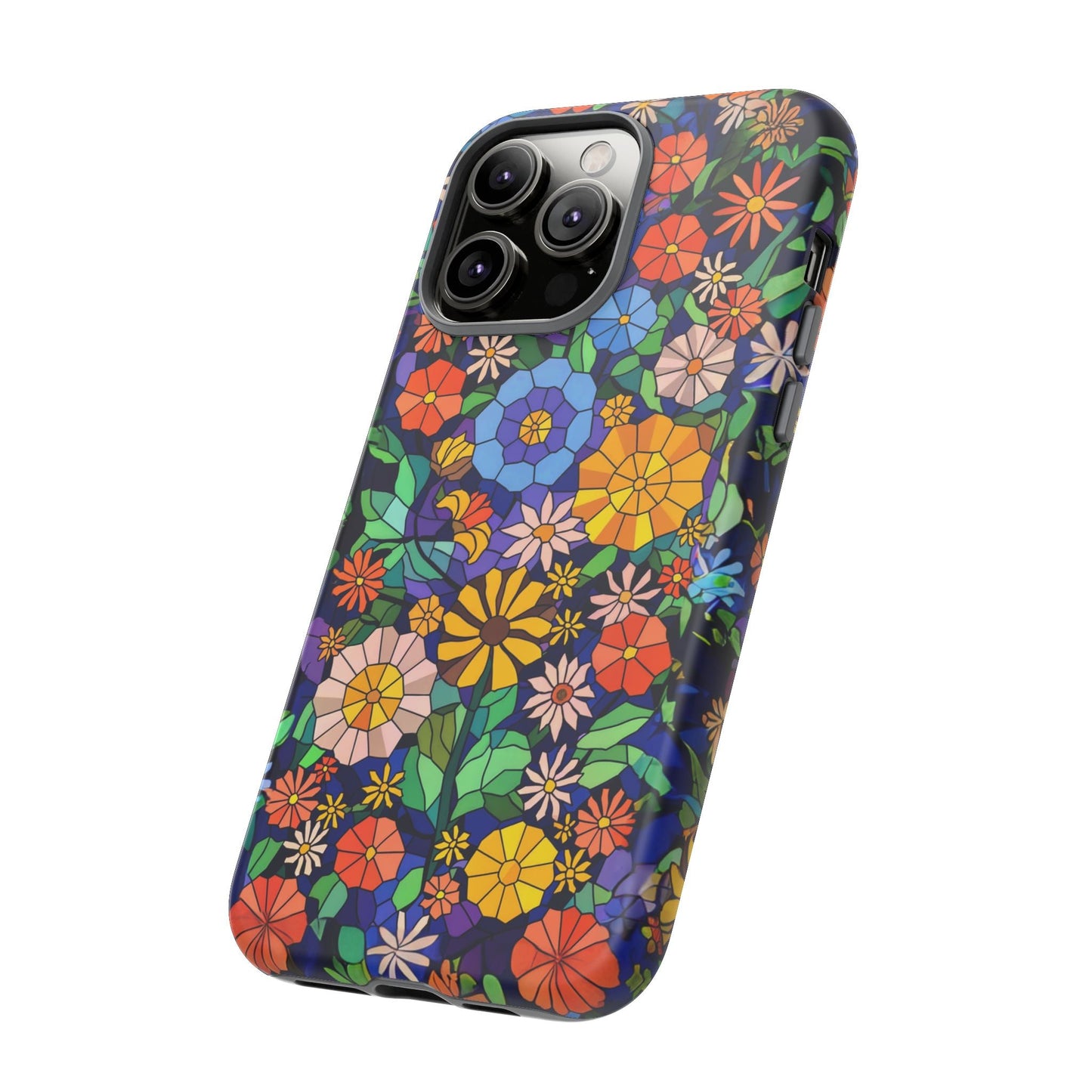 iphone case Midnight Garden Mosaic