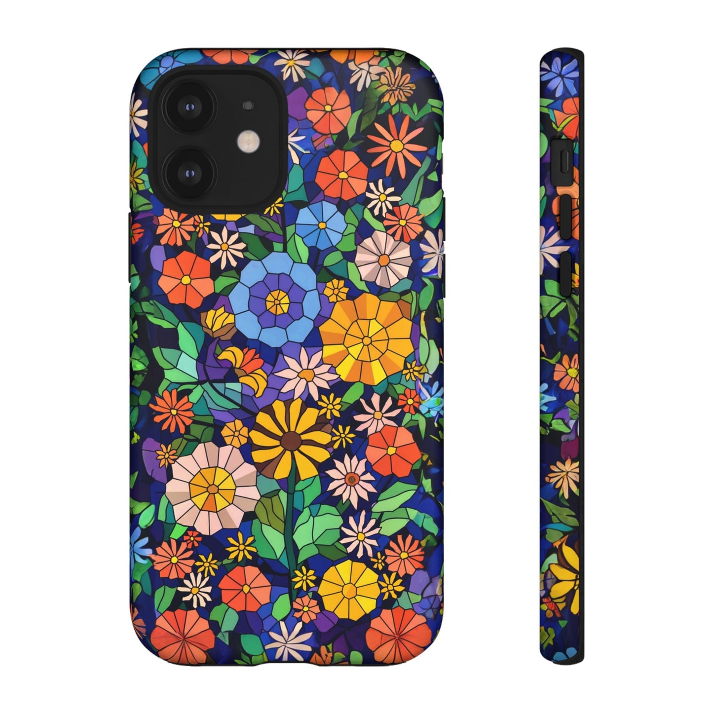 iphone case Midnight Garden Mosaic iPhone 12