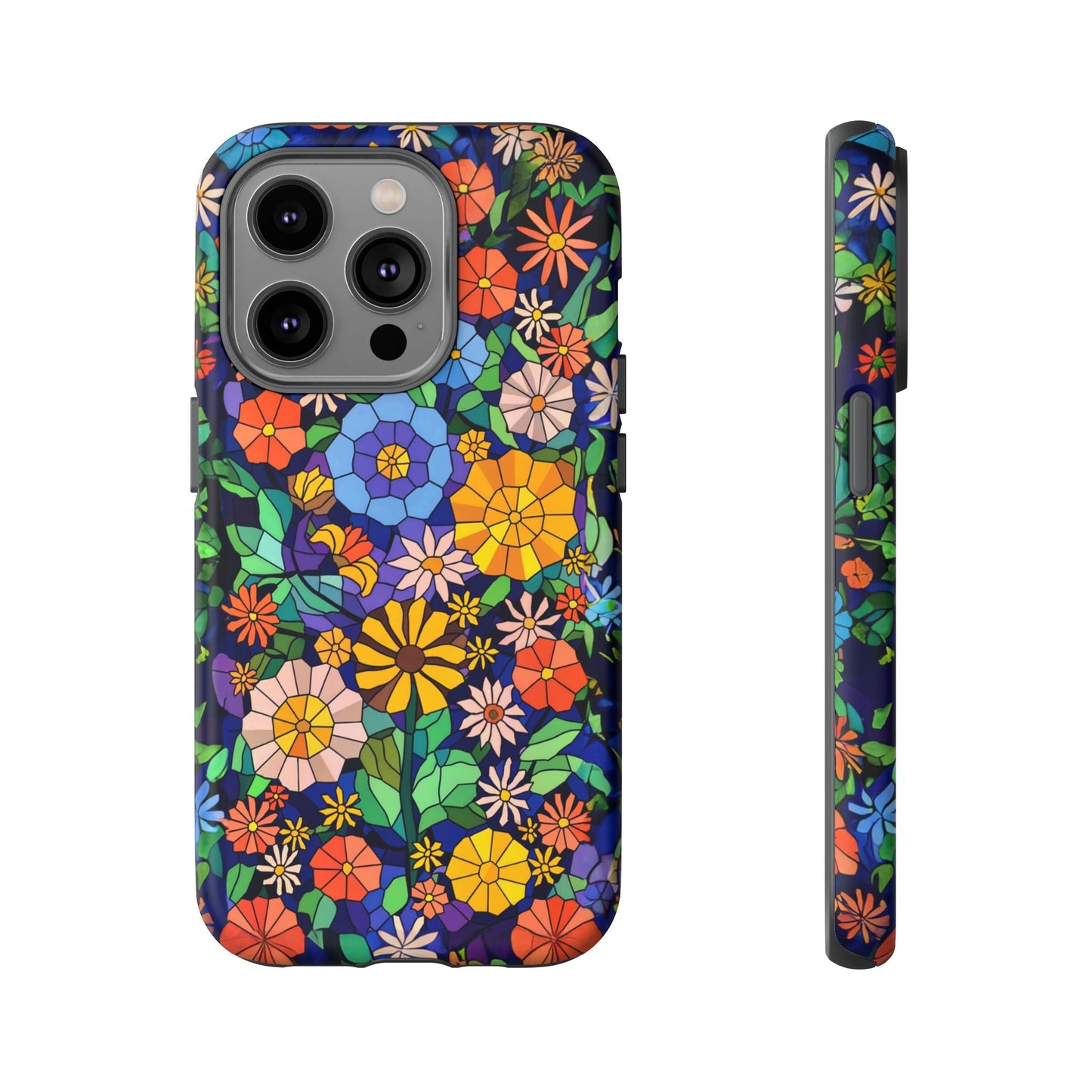 iphone case Midnight Garden Mosaic iPhone 14 Pro