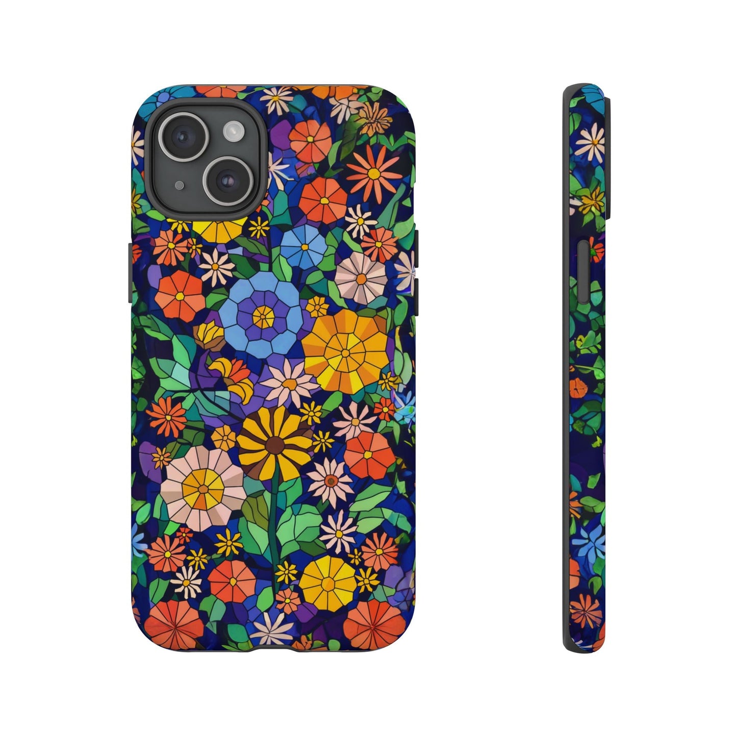 iphone case Midnight Garden Mosaic iPhone 15 Plus