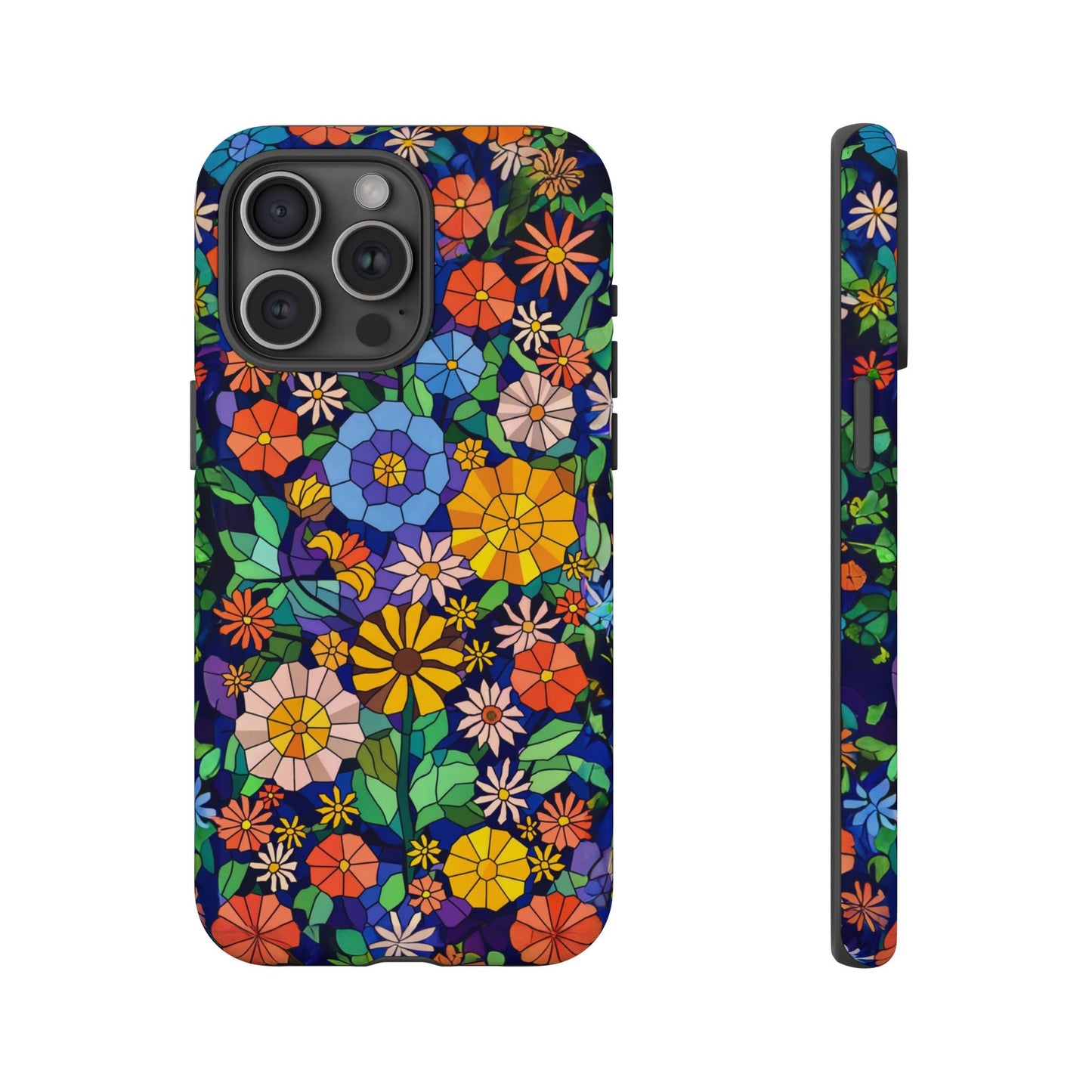 iphone case Midnight Garden Mosaic iPhone 15 Pro Max