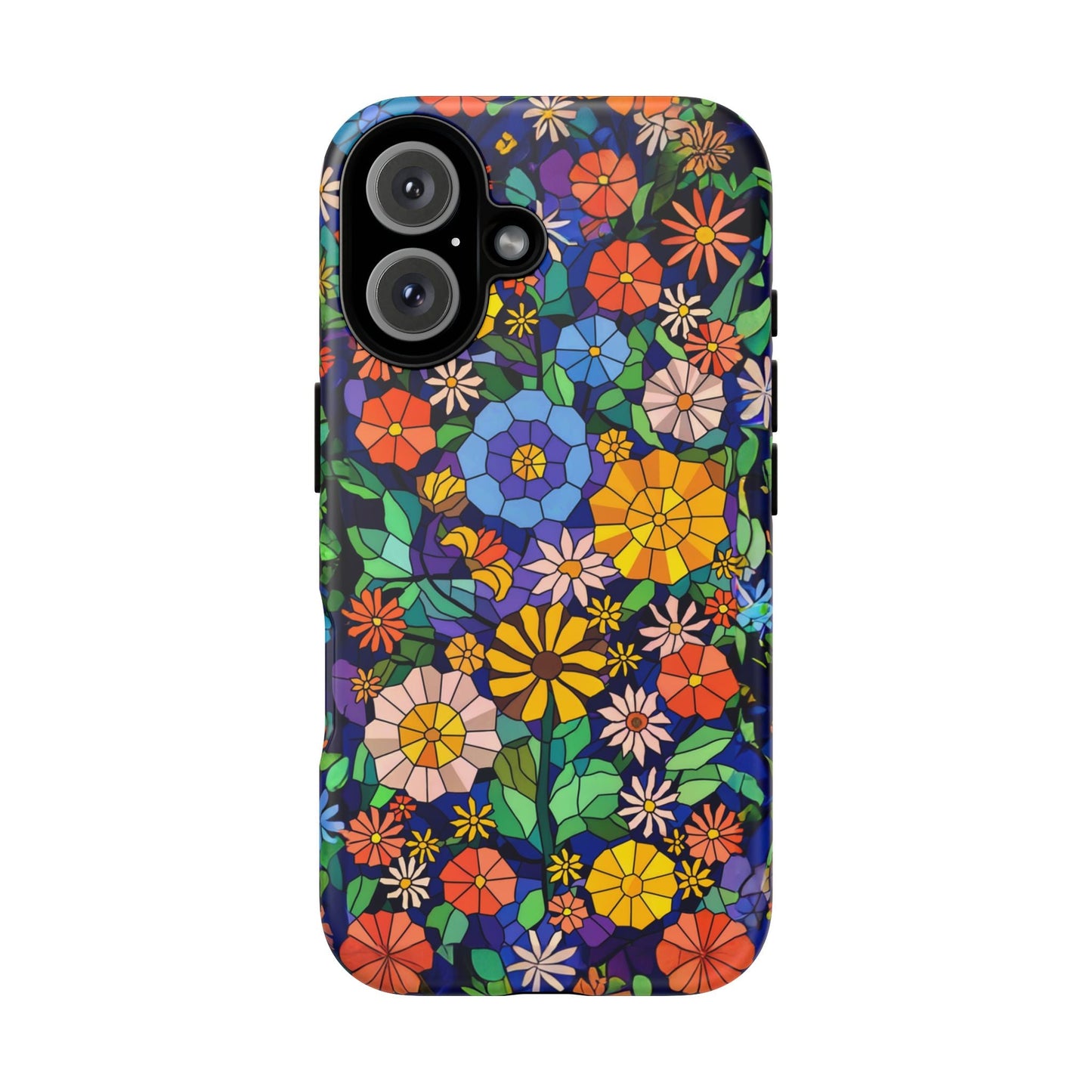 iphone case Midnight Garden Mosaic iPhone 16