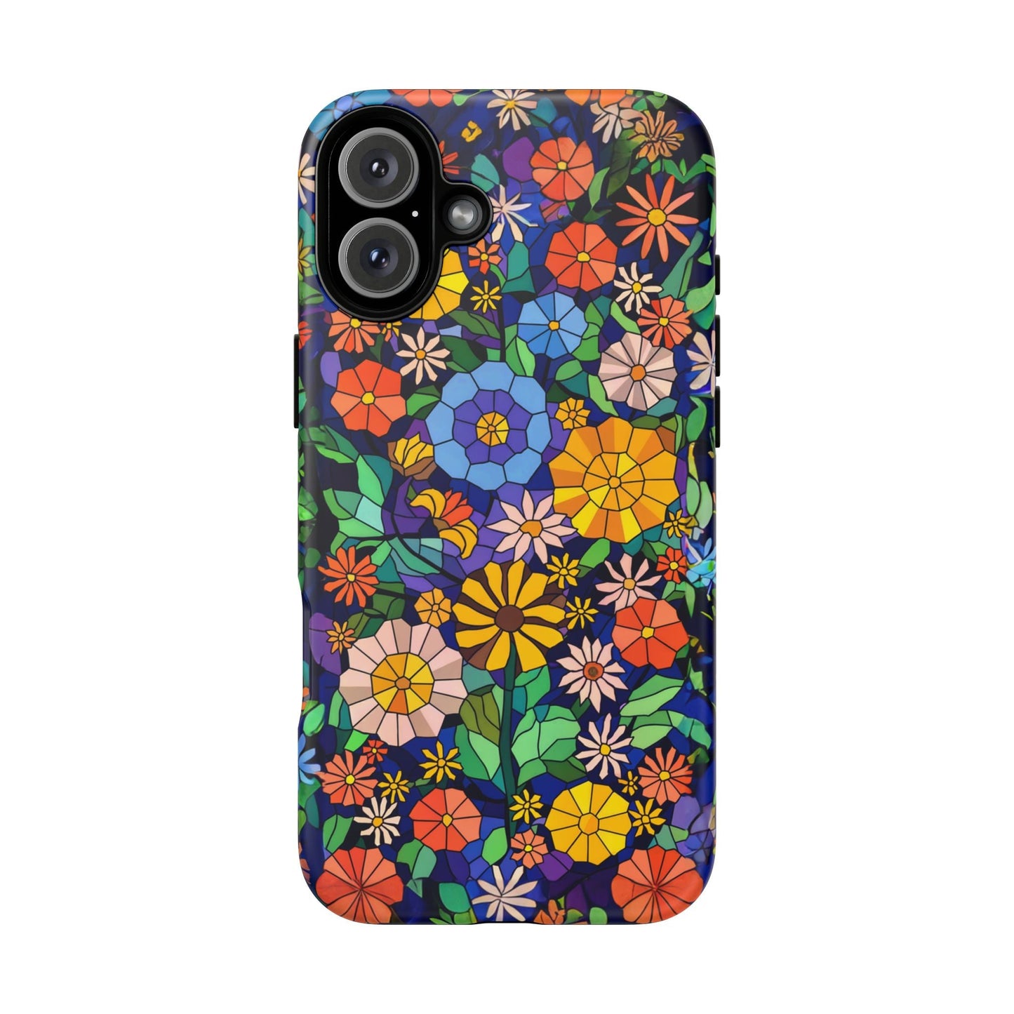 iphone case Midnight Garden Mosaic iPhone 16 Plus