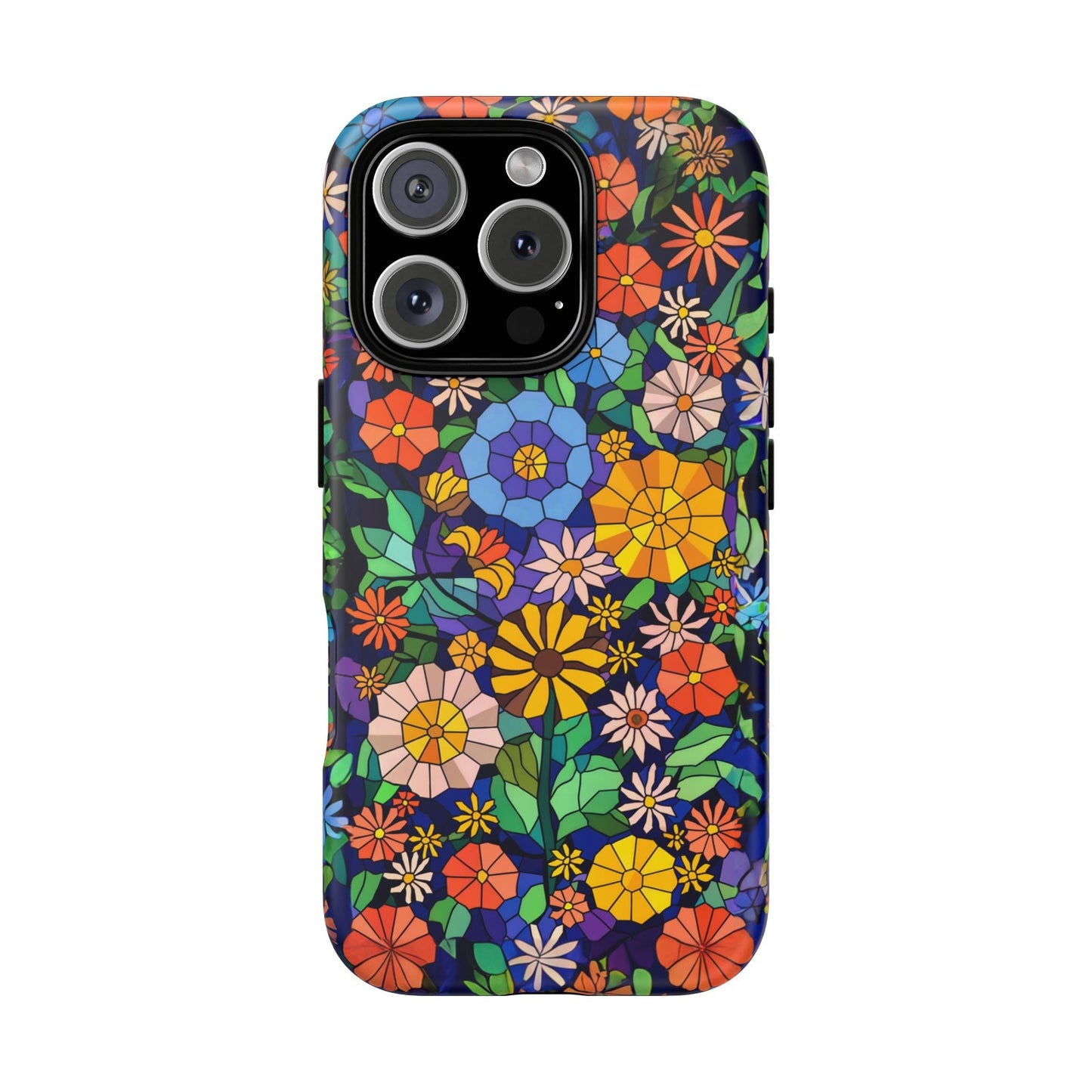 iphone case Midnight Garden Mosaic iPhone 16 Pro