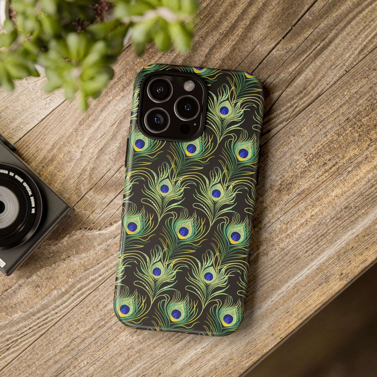 iphone case Midnight Peacock