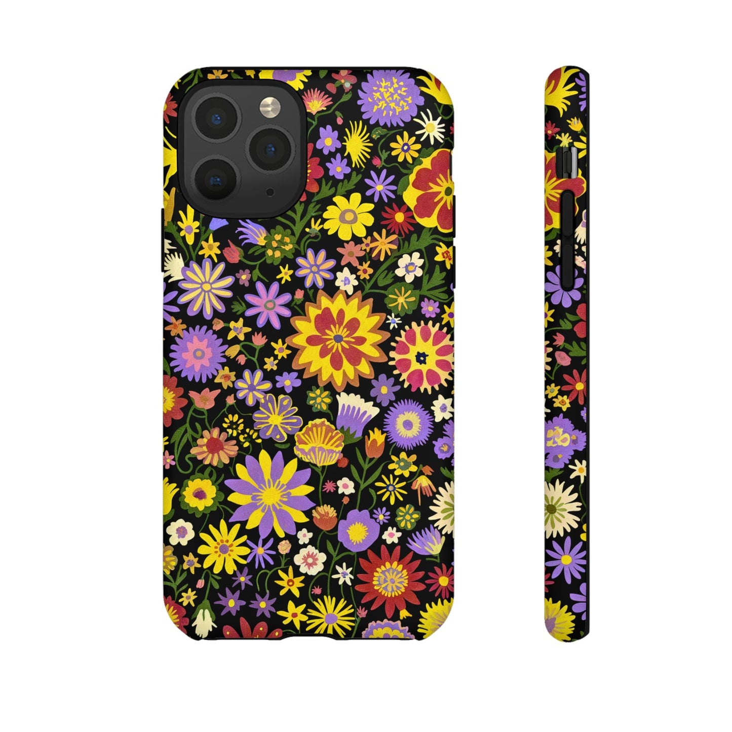 iphone case Midnight Wildflower Tapestry iPhone 11 Pro