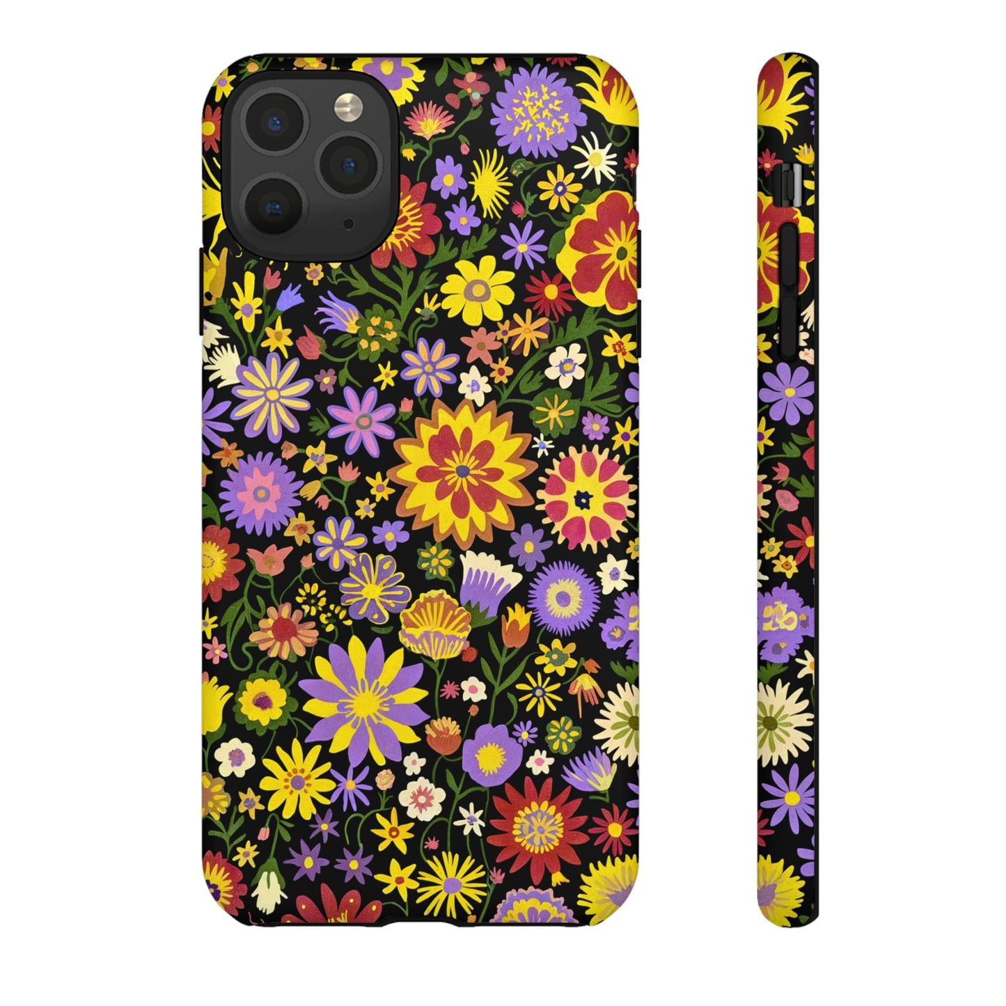 iphone case Midnight Wildflower Tapestry iPhone 11 Pro Max