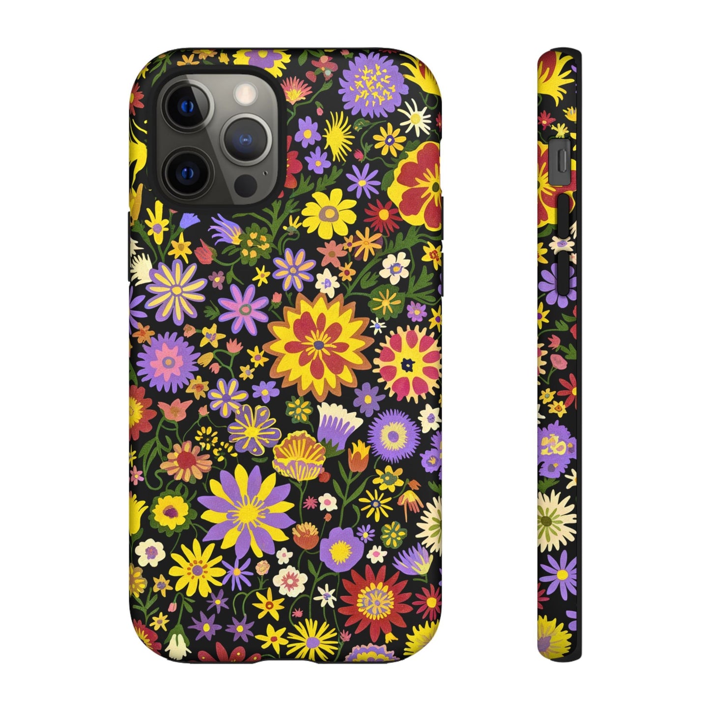 iphone case Midnight Wildflower Tapestry iPhone 12 Pro