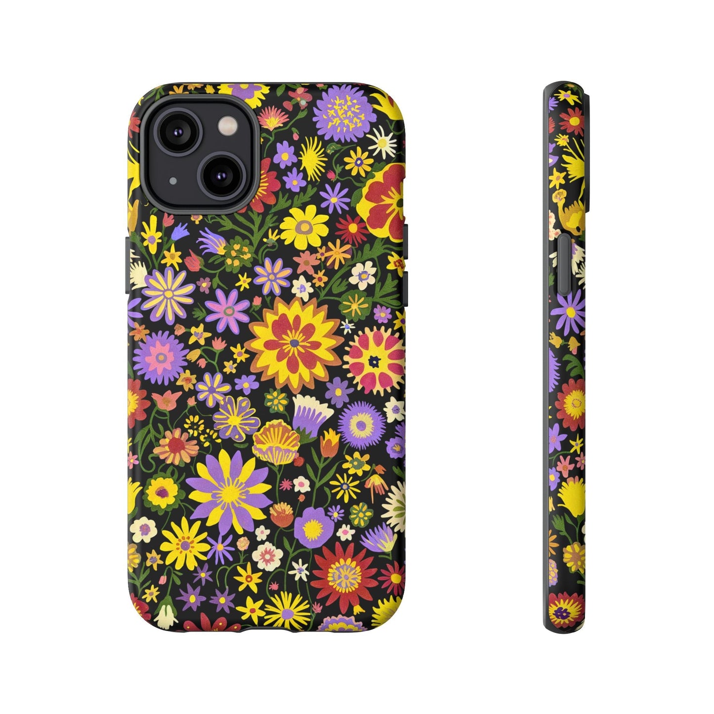 iphone case Midnight Wildflower Tapestry iPhone 14 Plus