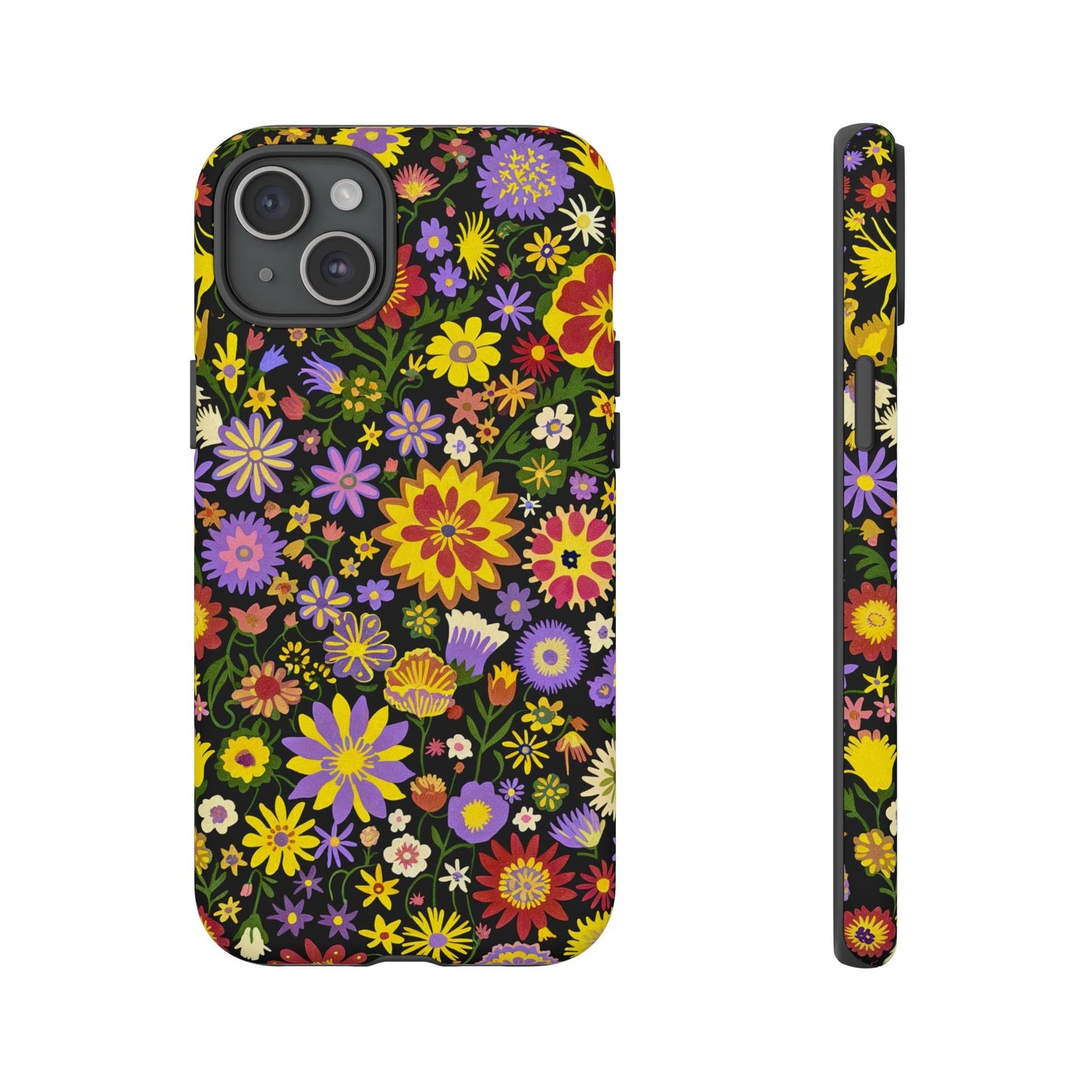 iphone case Midnight Wildflower Tapestry iPhone 15 Plus