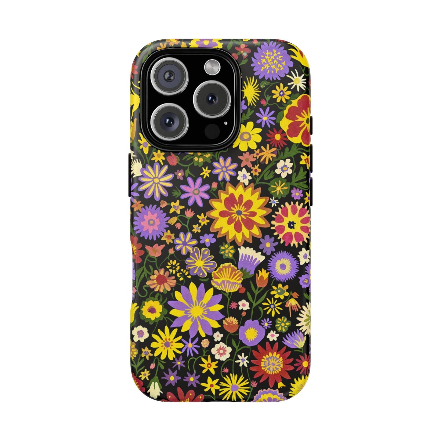 iphone case Midnight Wildflower Tapestry iPhone 16 Pro