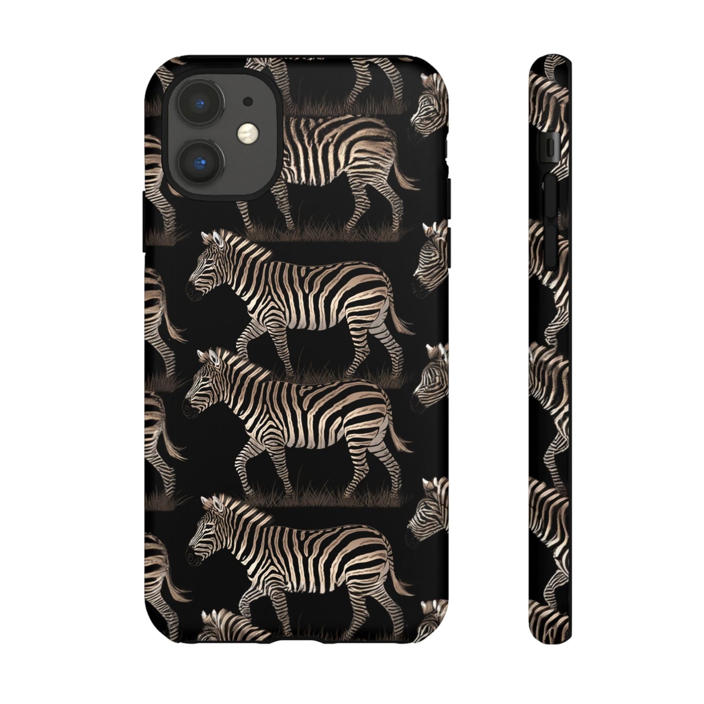 iphone case Midnight Zebra Stroll iPhone 11