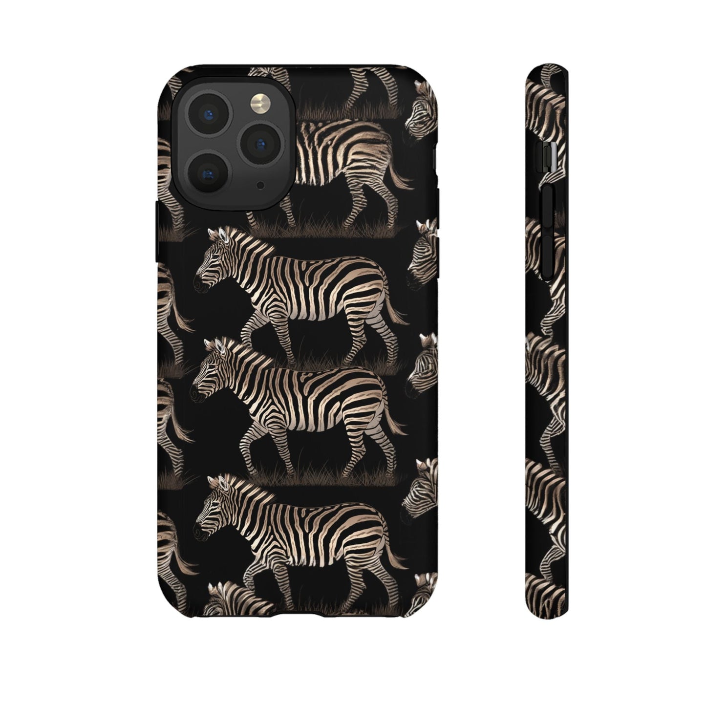 iphone case Midnight Zebra Stroll iPhone 11 Pro