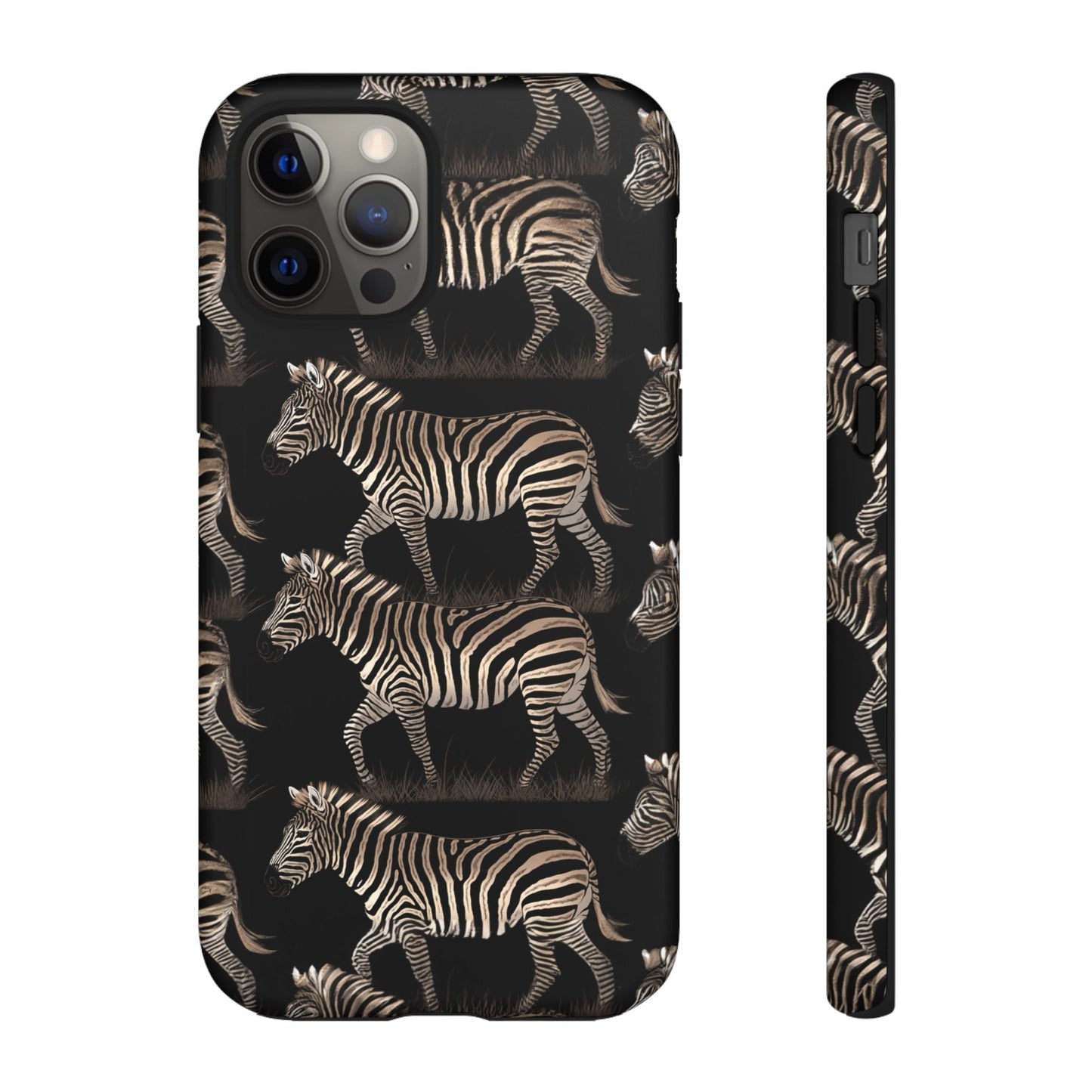 iphone case Midnight Zebra Stroll iPhone 12 Pro