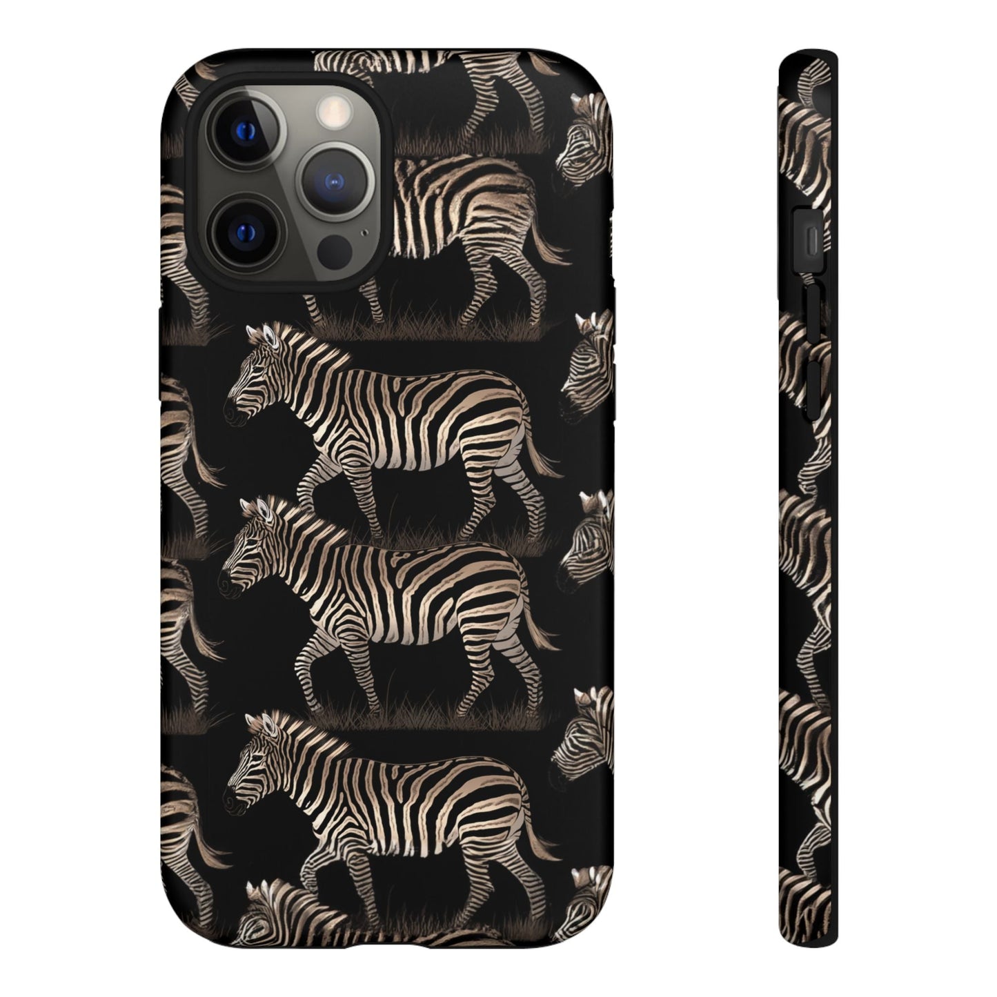 iphone case Midnight Zebra Stroll iPhone 12 Pro Max